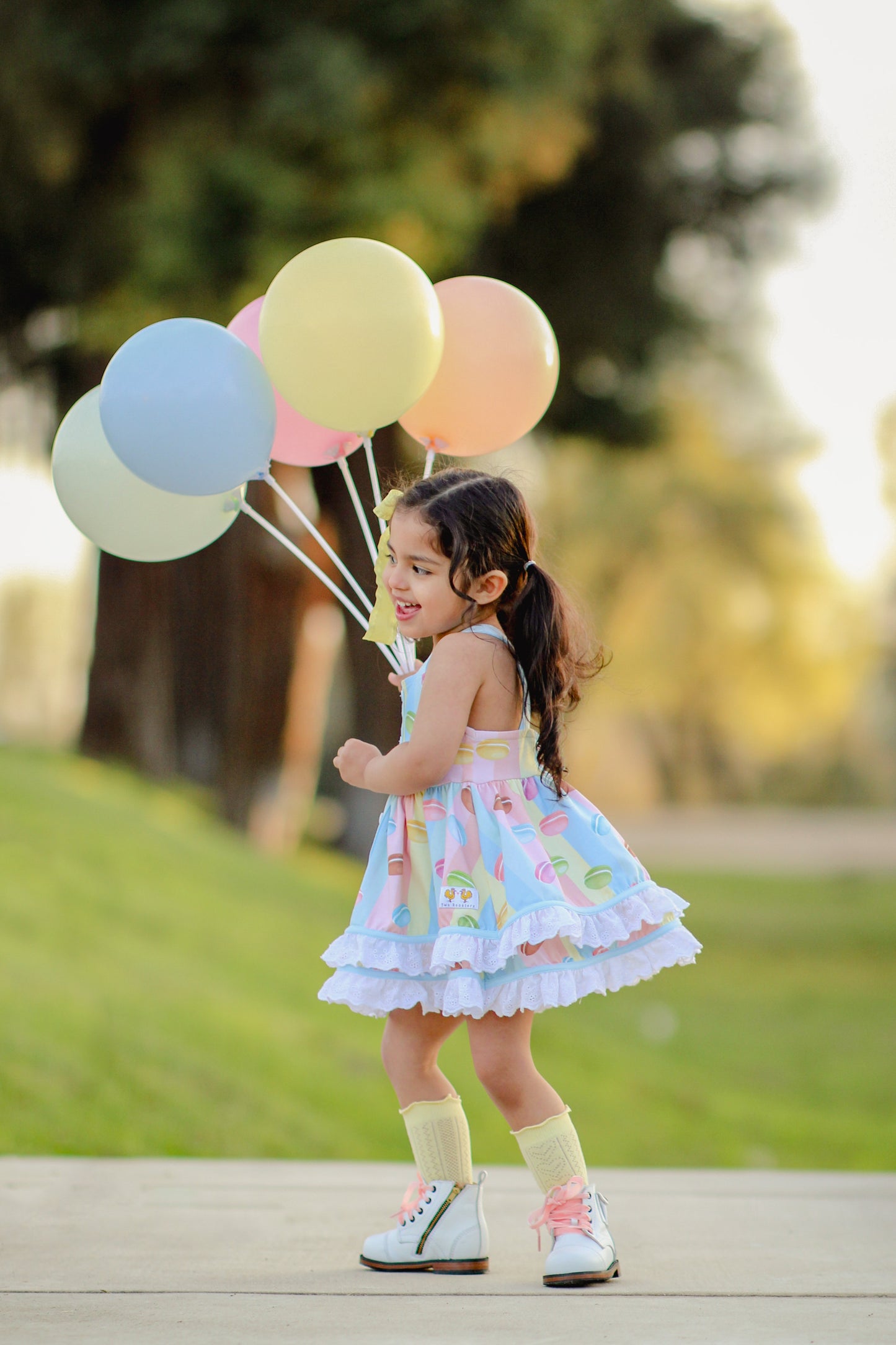 La Petite Macarons Tunic set