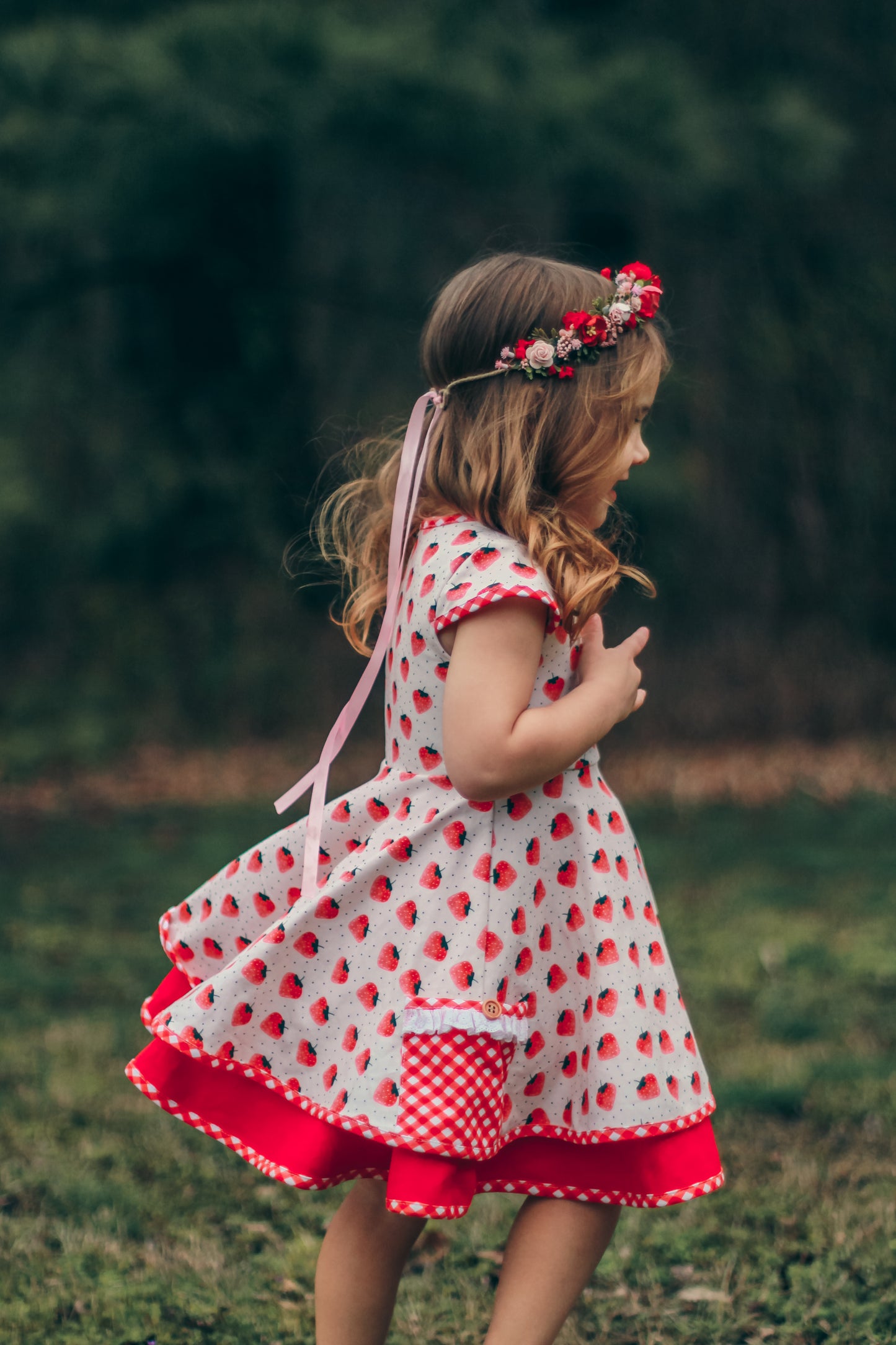 Cathryn's Berry Sweet Cotton Knit Dress