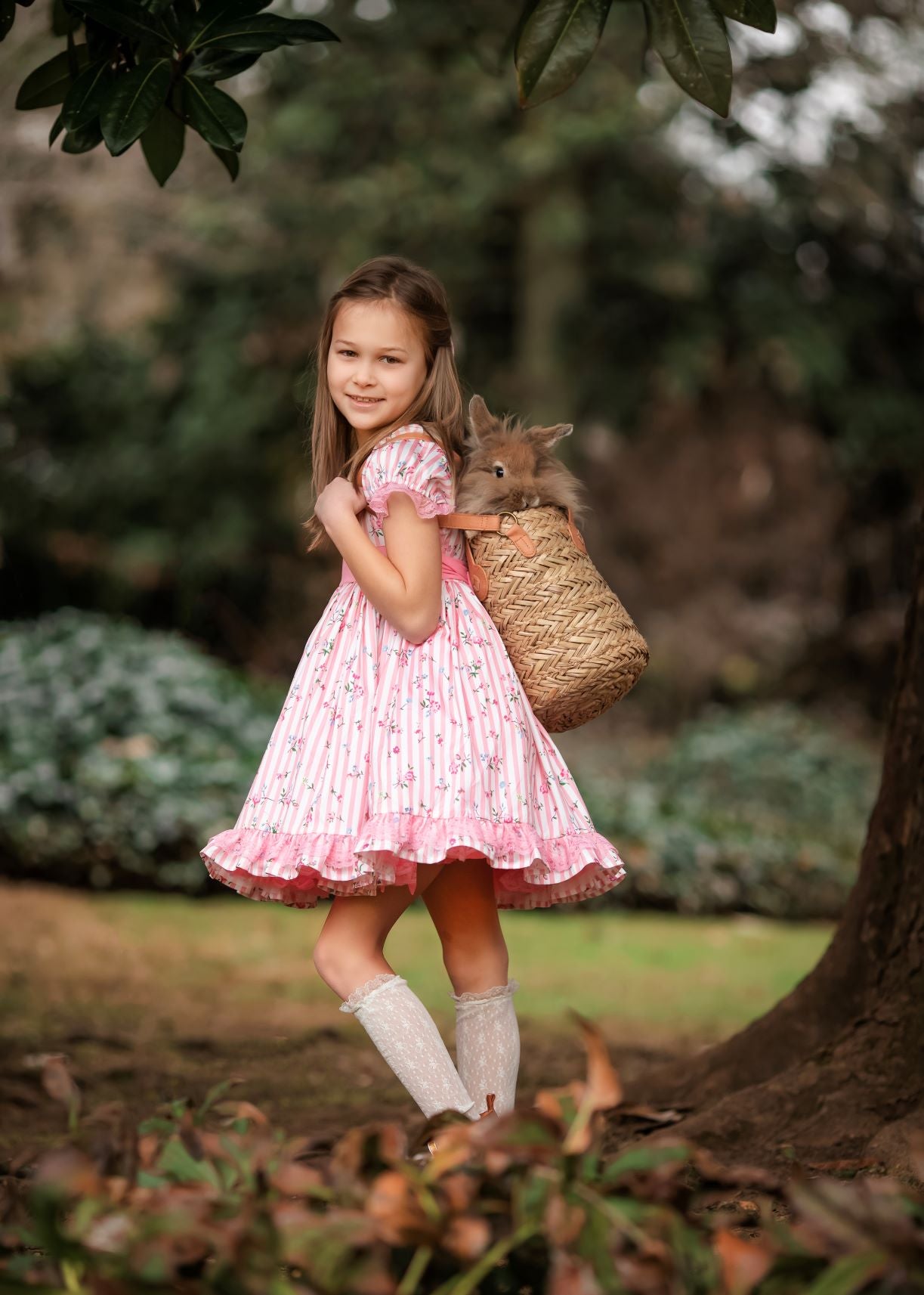 Harlow's Bunny and Blooms Dress