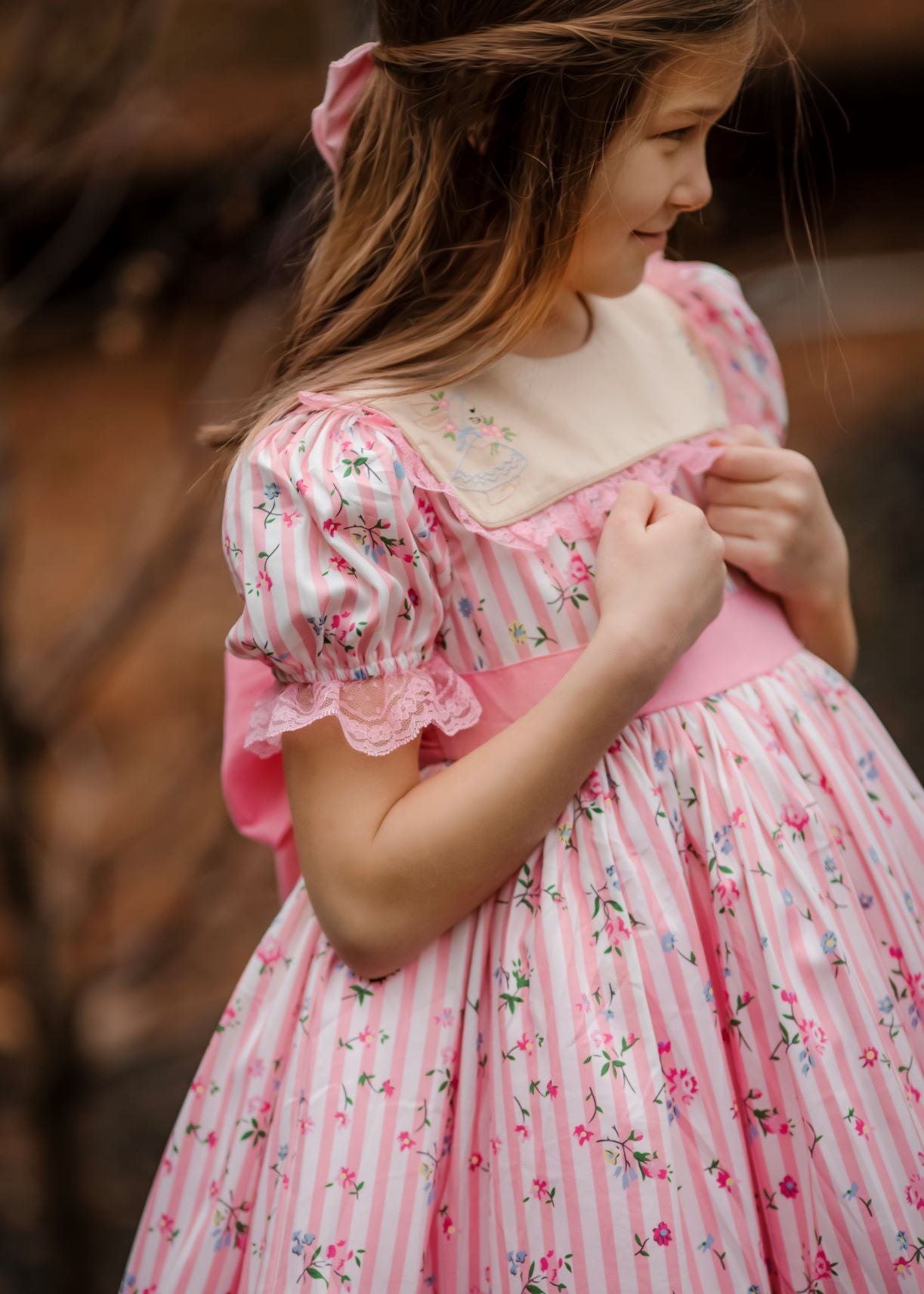 Harlow's Bunny and Blooms Dress