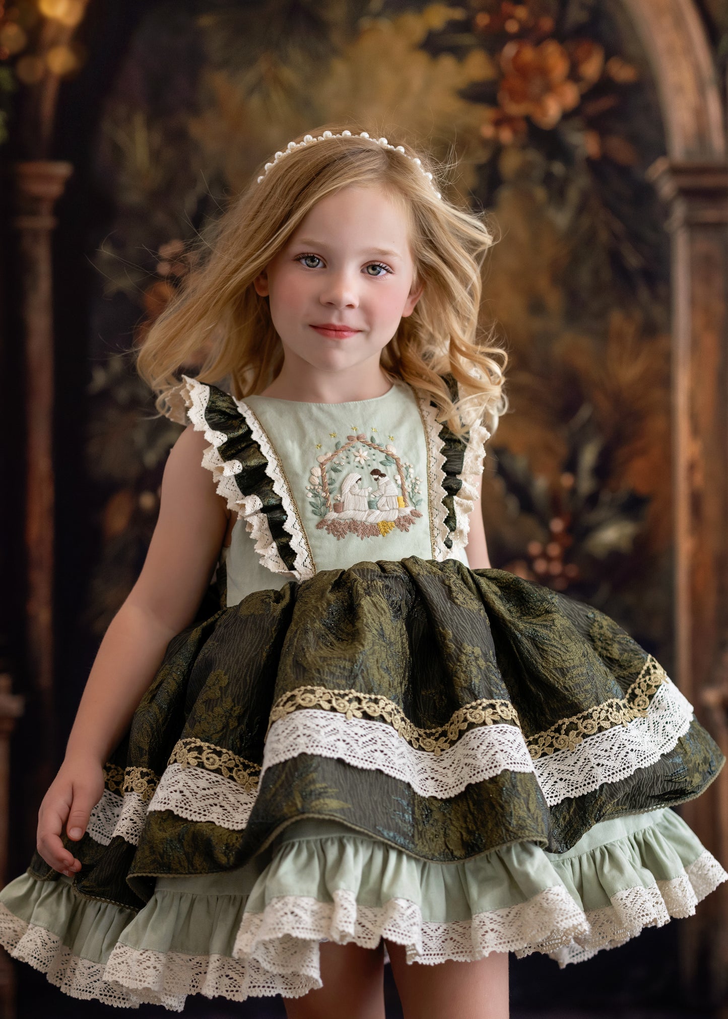 The King Has Come Pettiskirt Dress - PREORDER