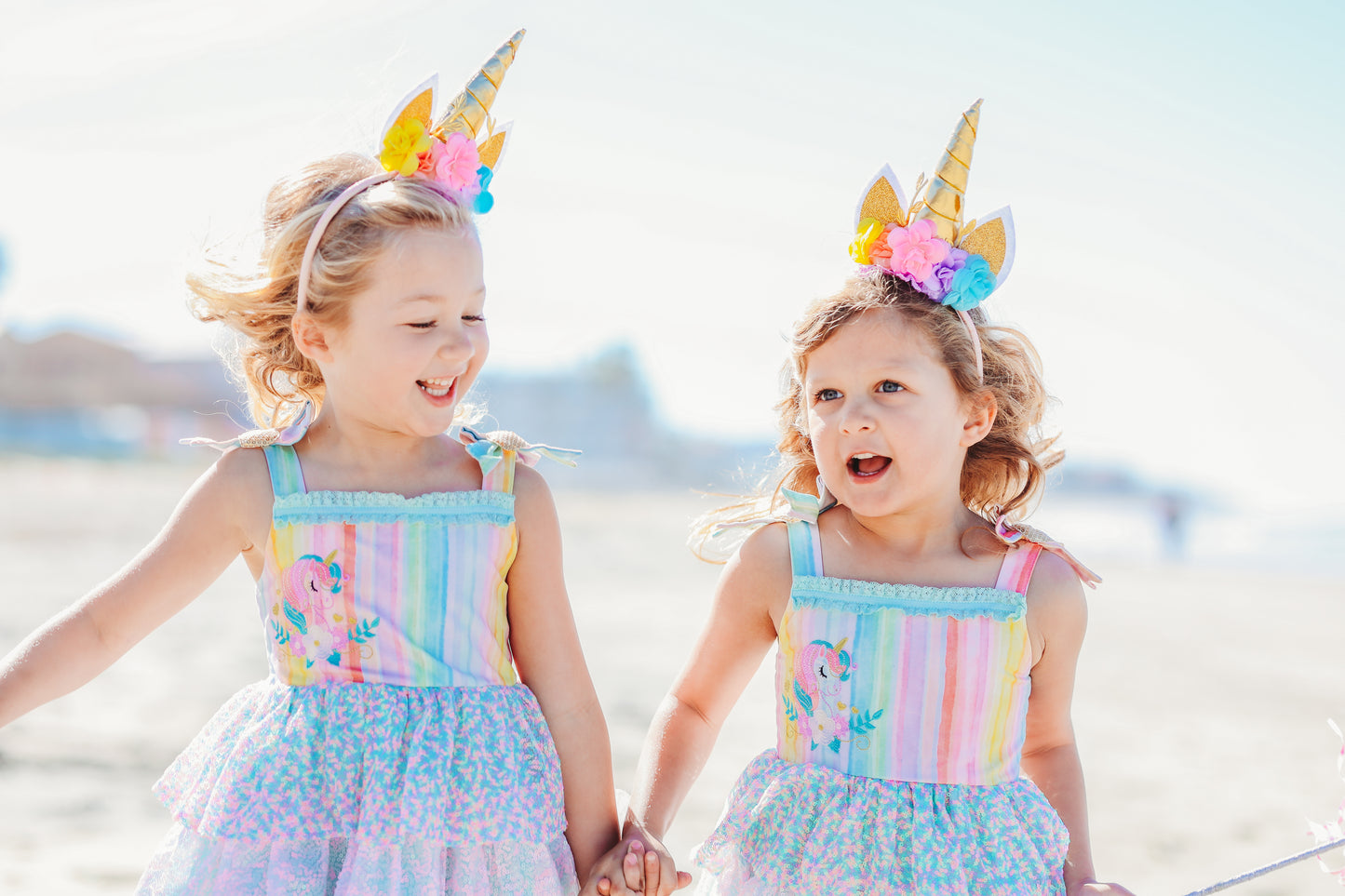 Unicorn Confetti Dreams Dress and Bloomers - PREORDER