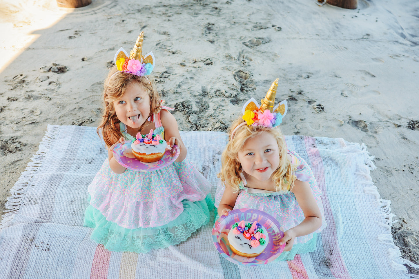 Unicorn Confetti Dreams Dress and Bloomers - PREORDER