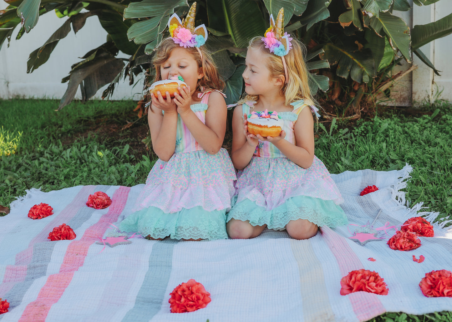 Unicorn Confetti Dreams Dress and Bloomers - PREORDER