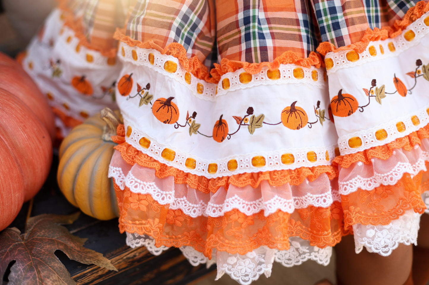 Gracieanne's Harvest Hymn Pettiskirt Dress - PREORDER