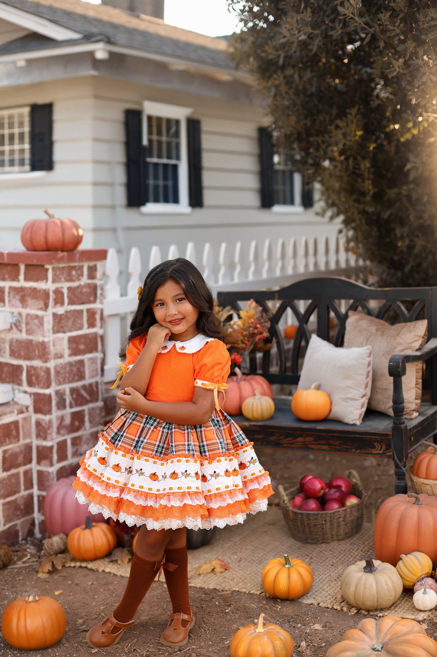 Gracieanne's Harvest Hymn Pettiskirt Dress - PREORDER