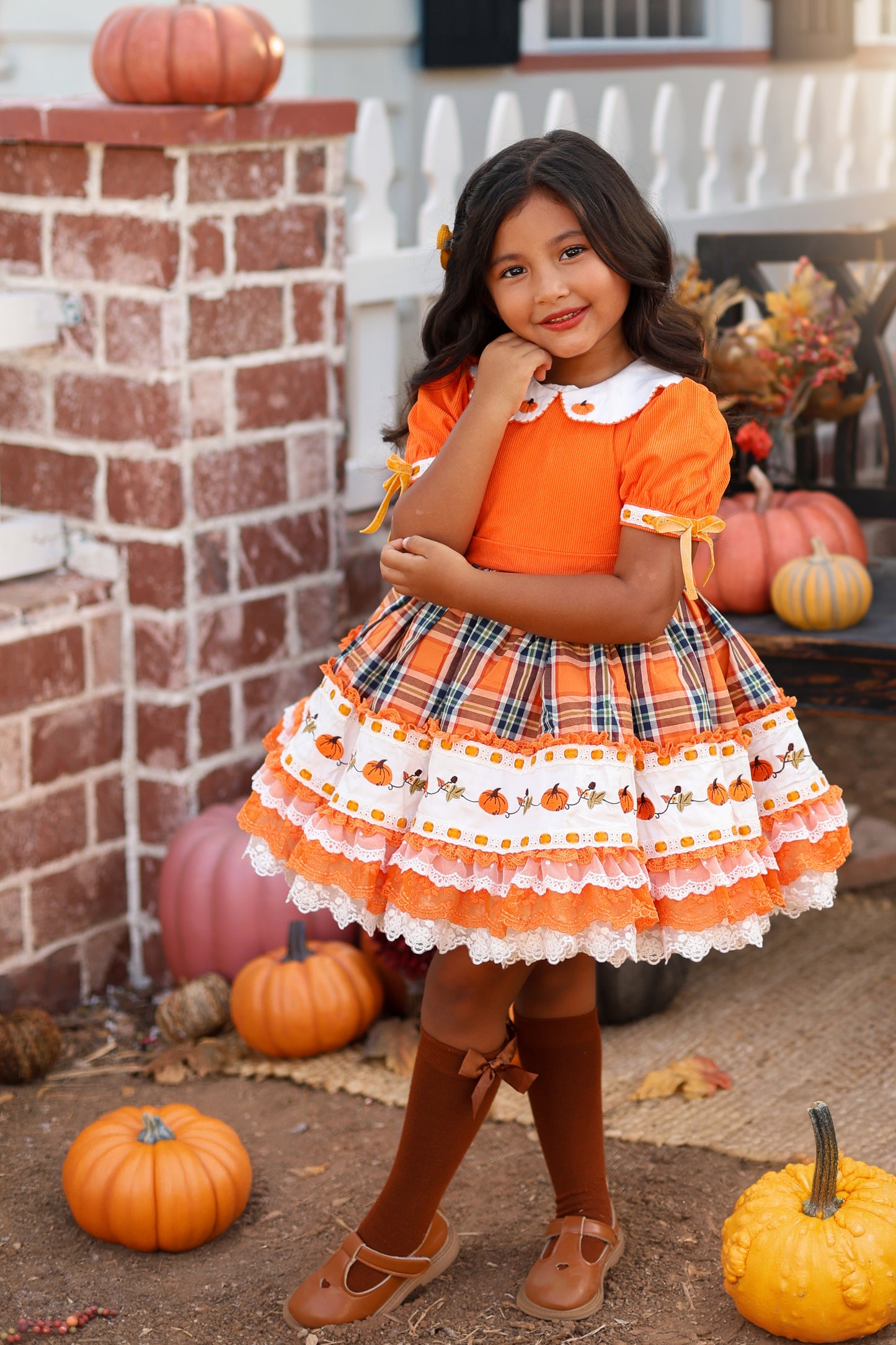Gracieanne's Harvest Hymn Pettiskirt Dress - PREORDER
