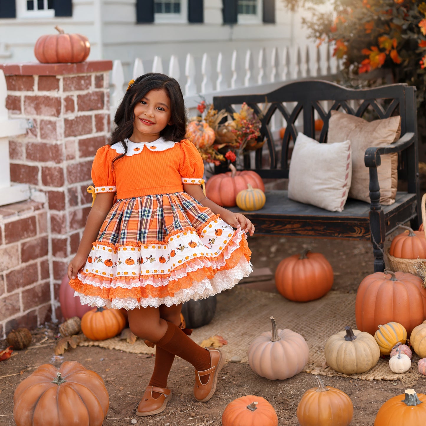 Gracieanne's Harvest Hymn Pettiskirt Dress - PREORDER