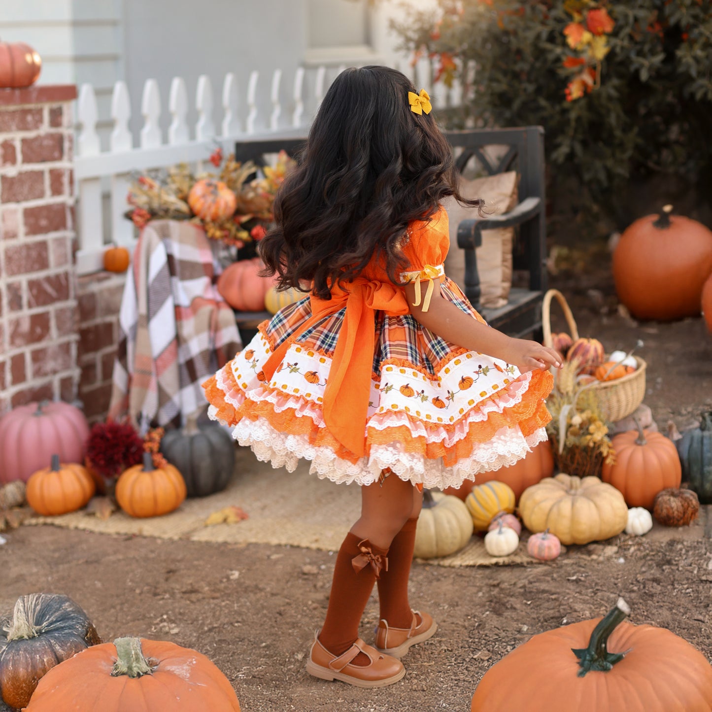 Gracieanne's Harvest Hymn Pettiskirt Dress - PREORDER