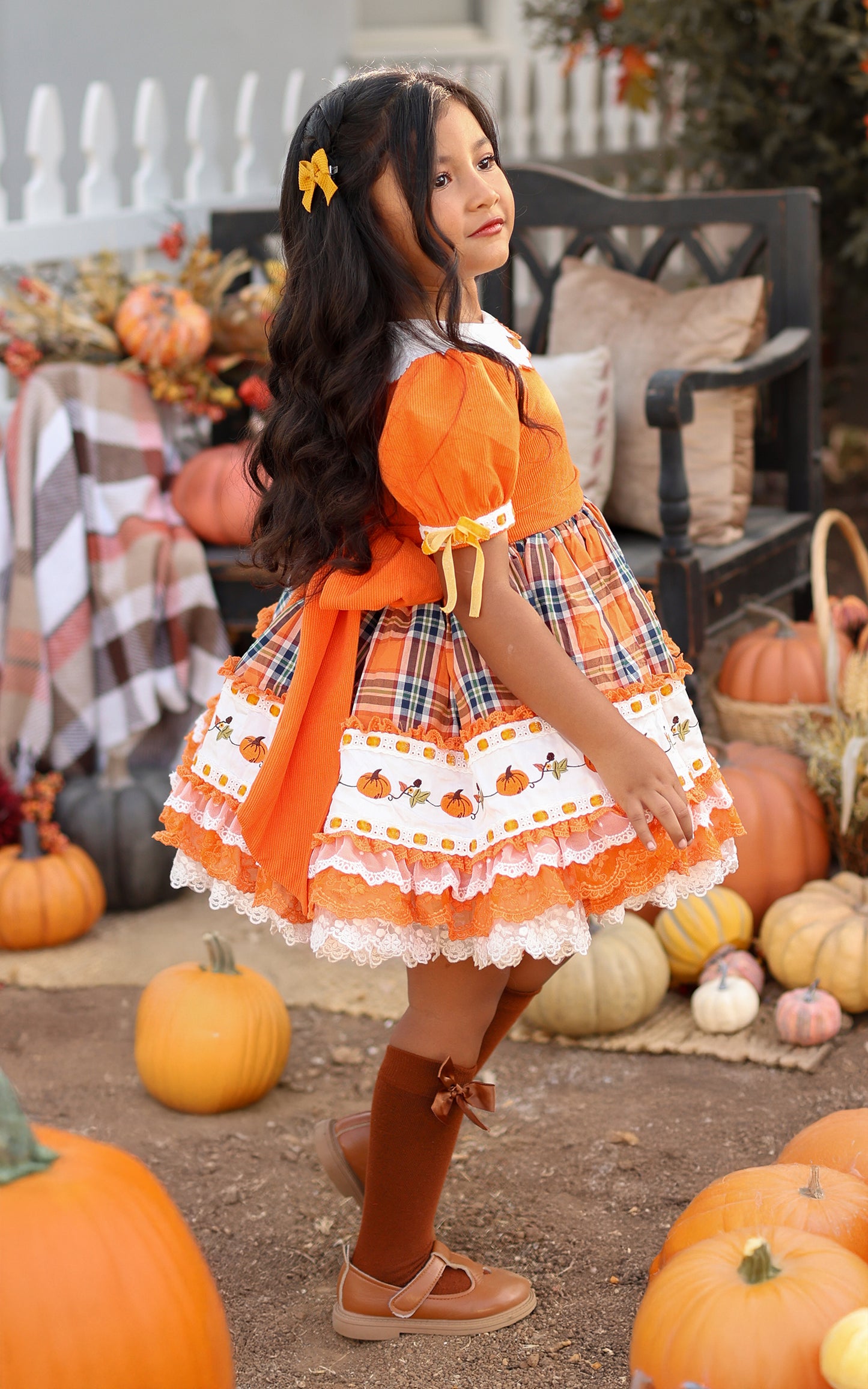 Gracieanne's Harvest Hymn Pettiskirt Dress - PREORDER