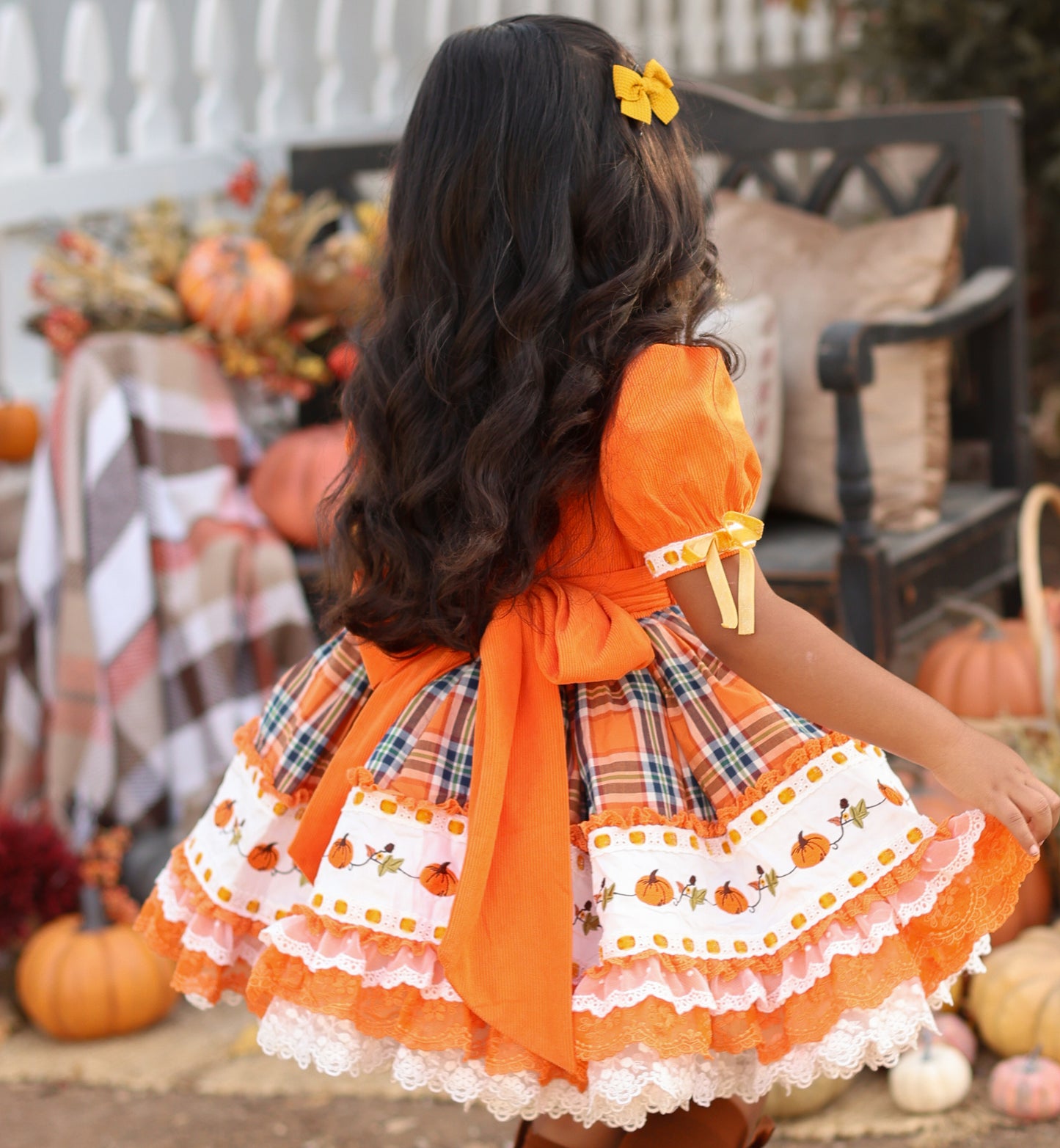Gracieanne's Harvest Hymn Pettiskirt Dress - PREORDER