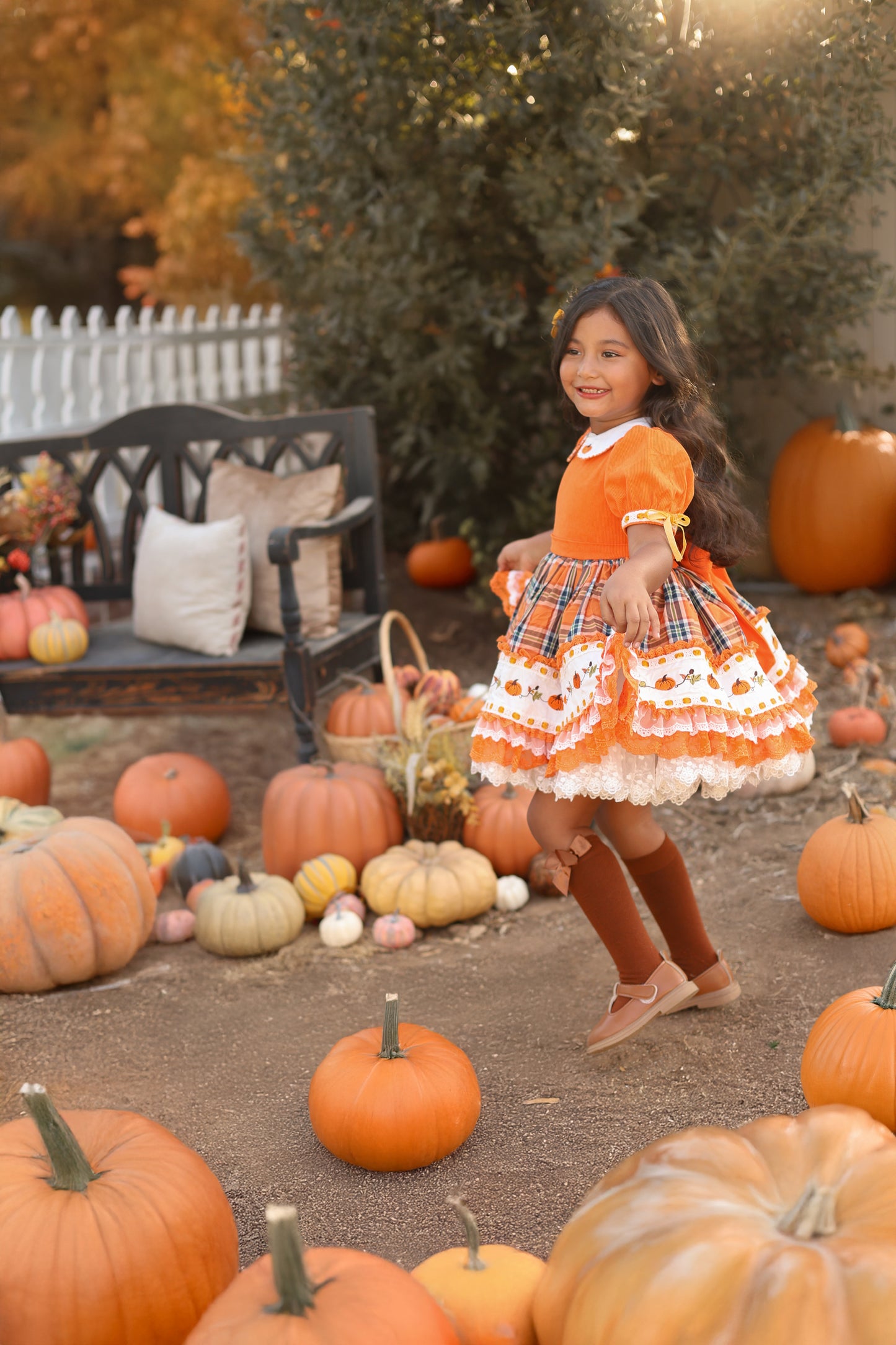 Gracieanne's Harvest Hymn Pettiskirt Dress - PREORDER