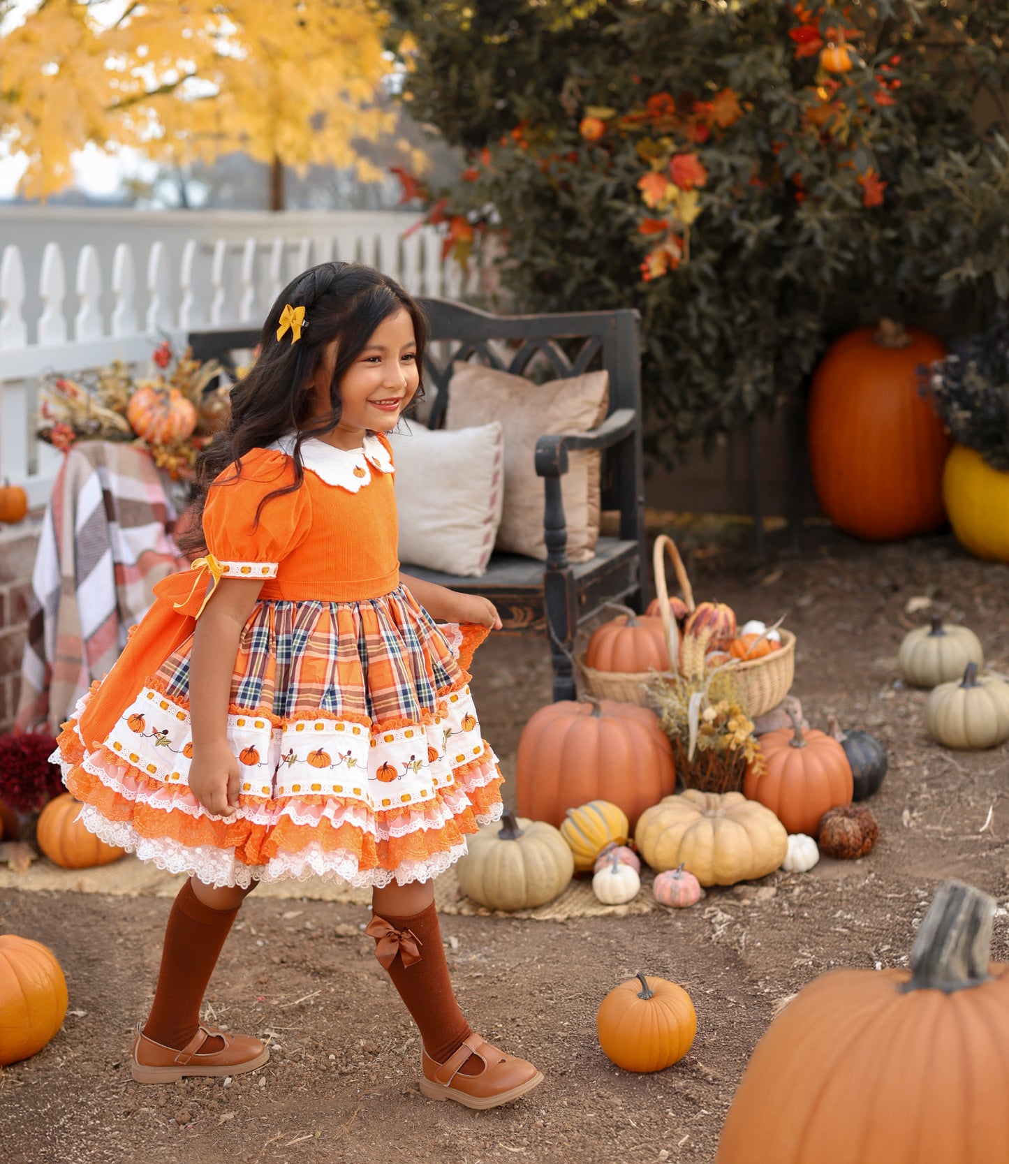 Gracieanne's Harvest Hymn Pettiskirt Dress - PREORDER