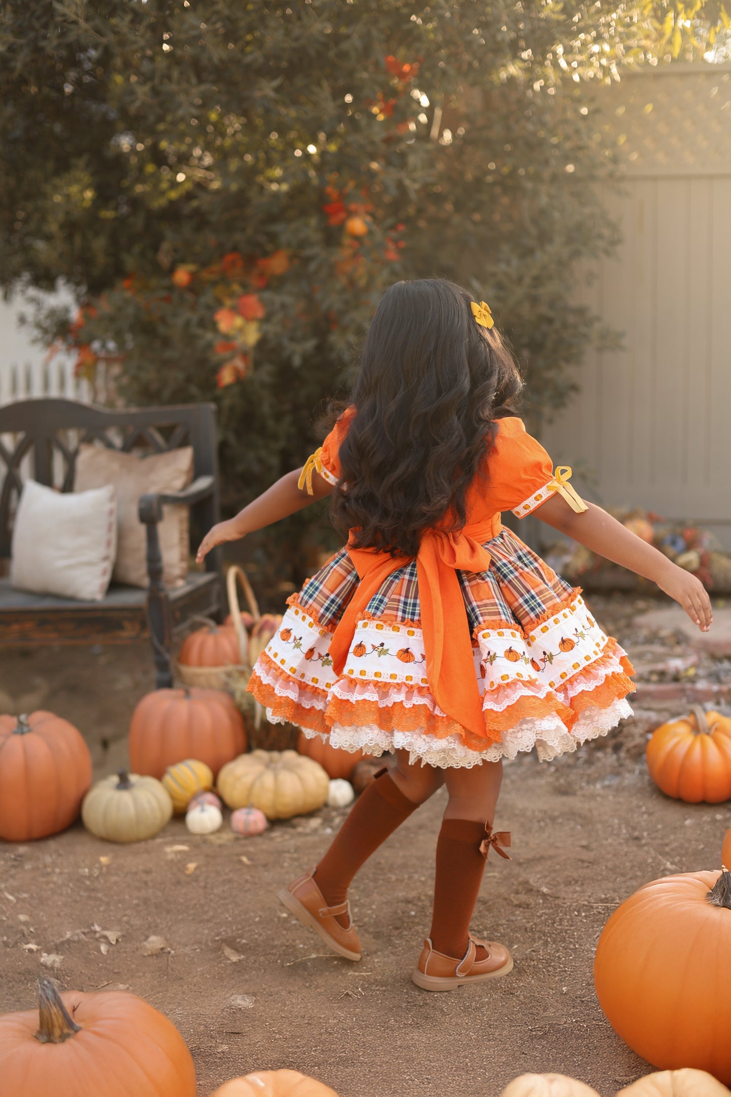 Gracieanne's Harvest Hymn Pettiskirt Dress - PREORDER