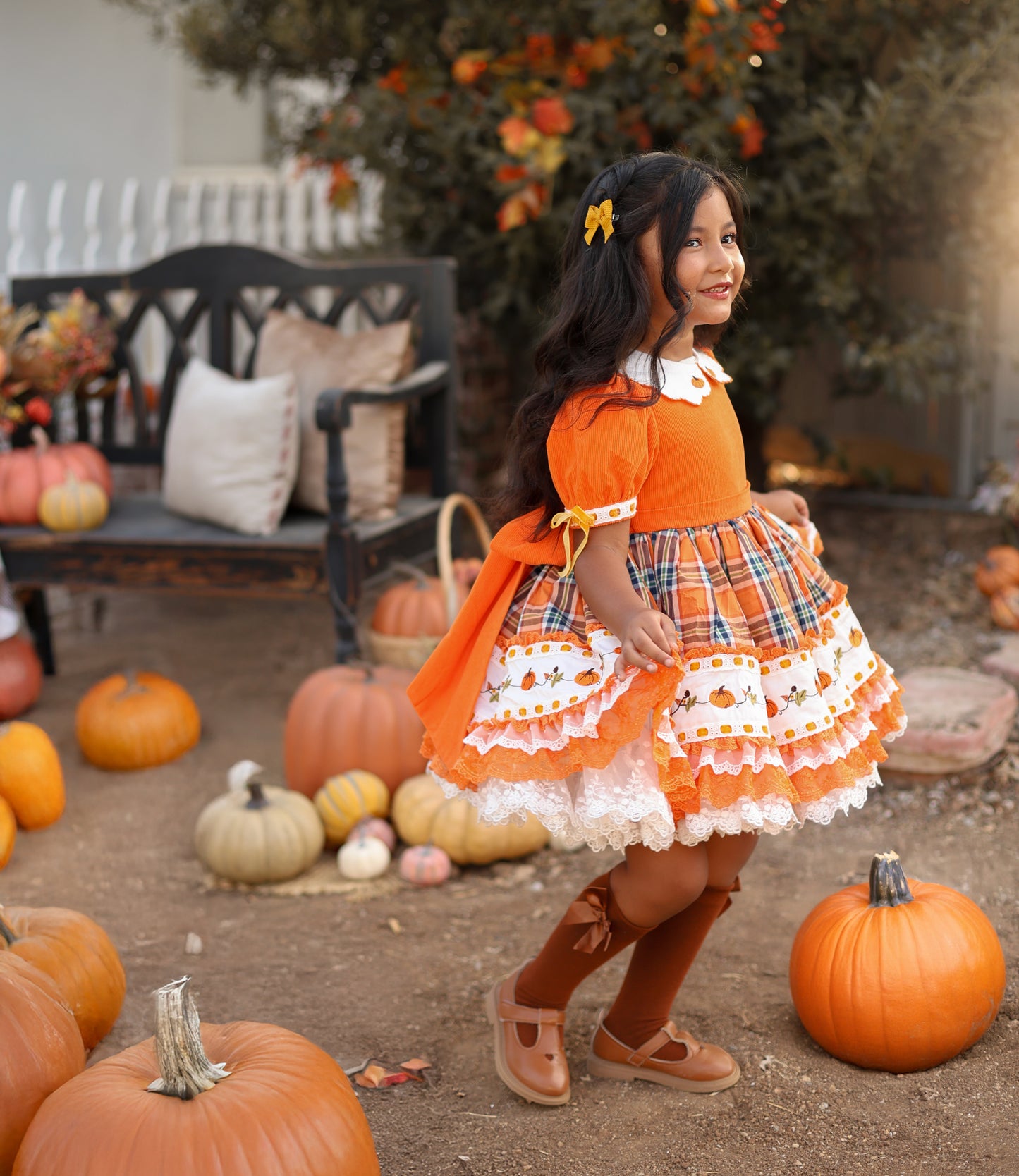 Gracieanne's Harvest Hymn Pettiskirt Dress - PREORDER