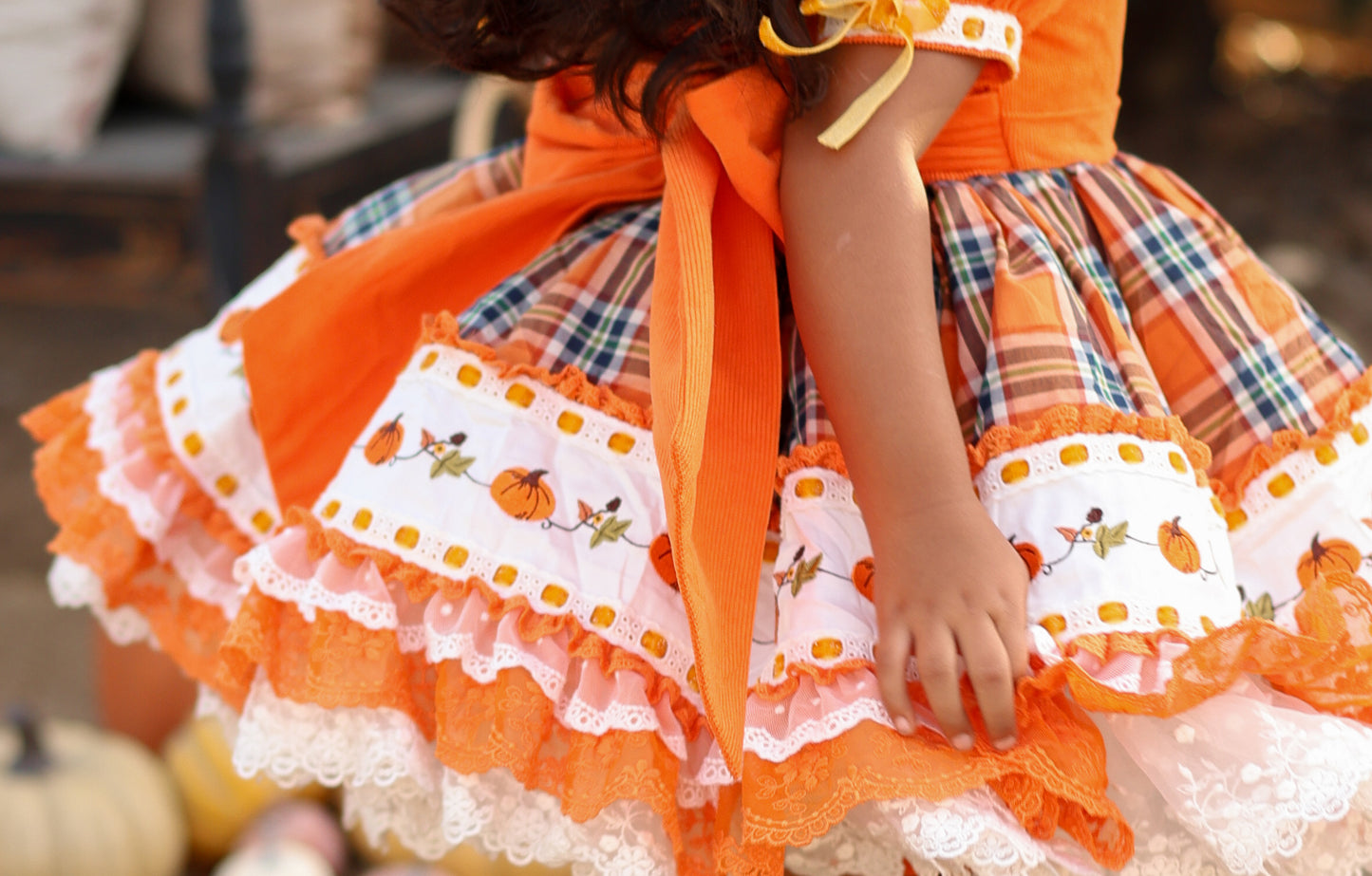 Gracieanne's Harvest Hymn Pettiskirt Dress - PREORDER
