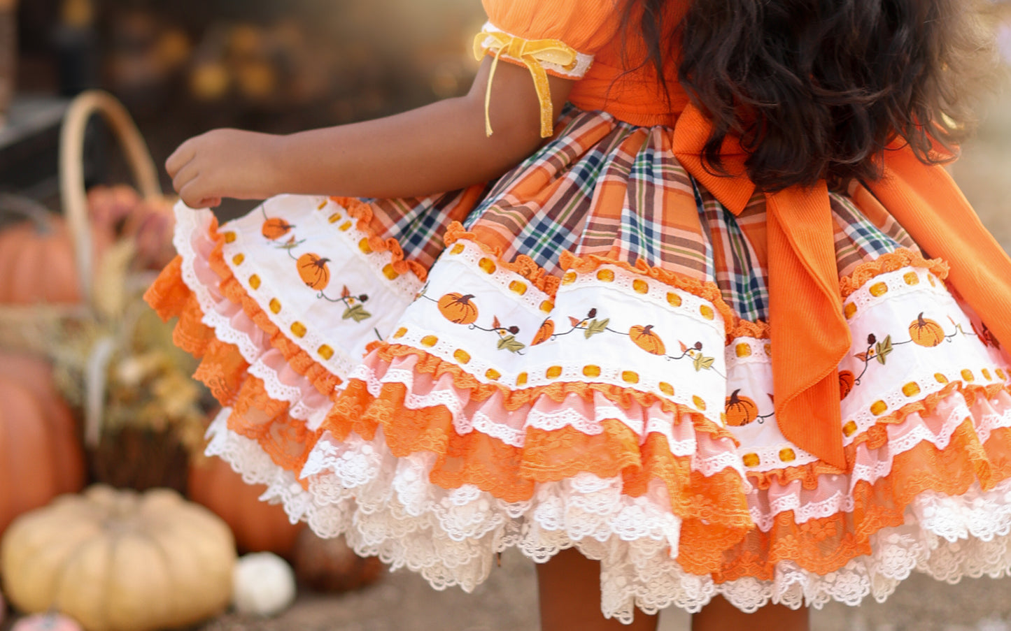 Gracieanne's Harvest Hymn Pettiskirt Dress - PREORDER