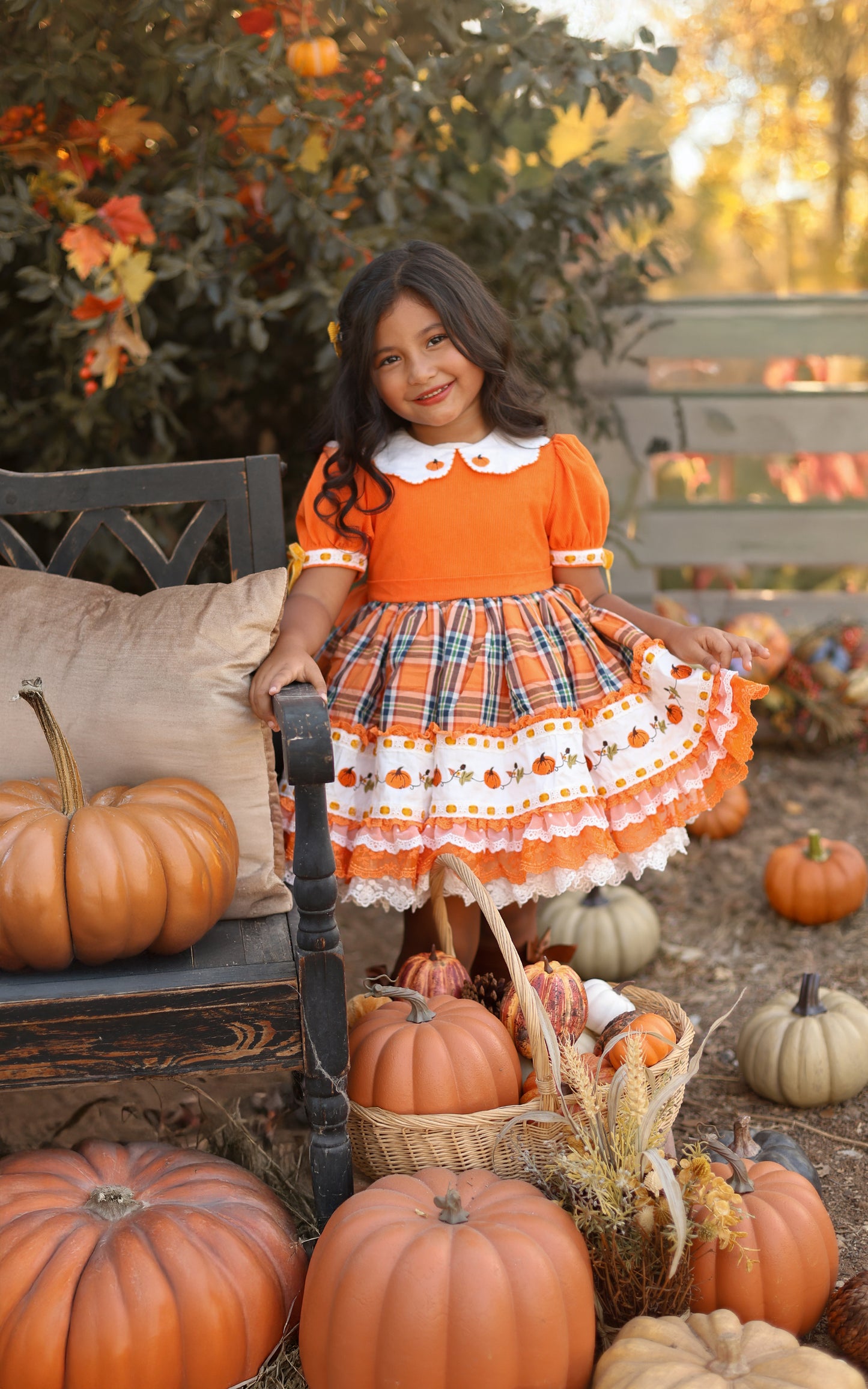 Gracieanne's Harvest Hymn Pettiskirt Dress - PREORDER