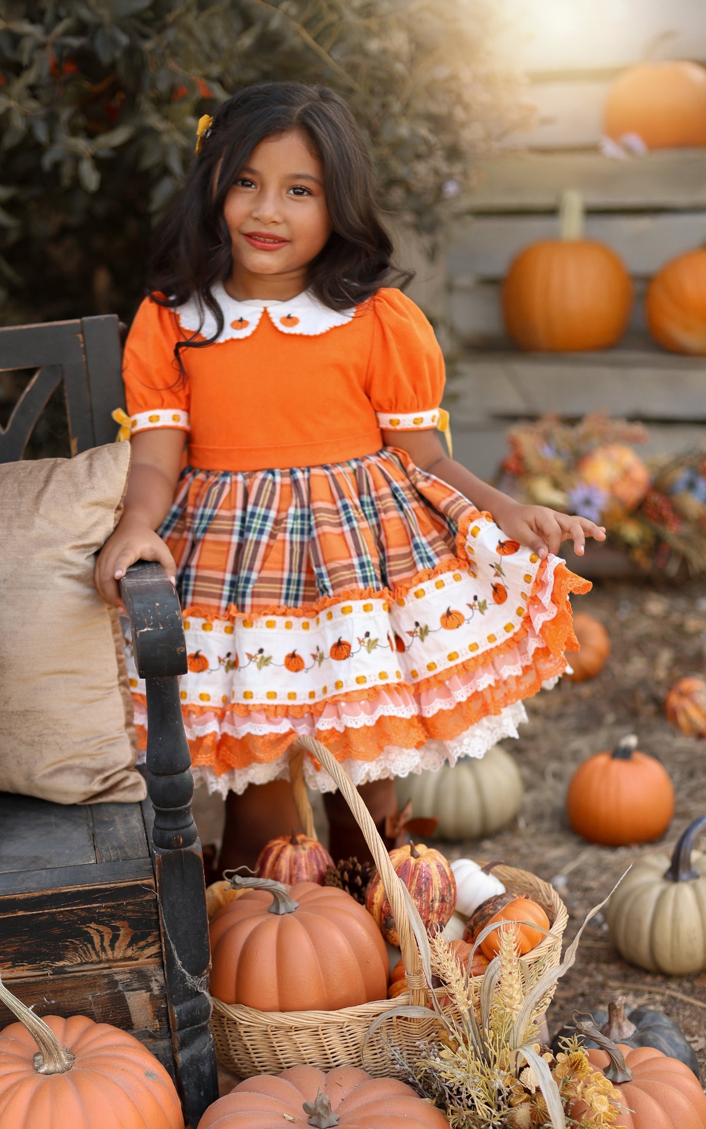Gracieanne's Harvest Hymn Pettiskirt Dress - PREORDER