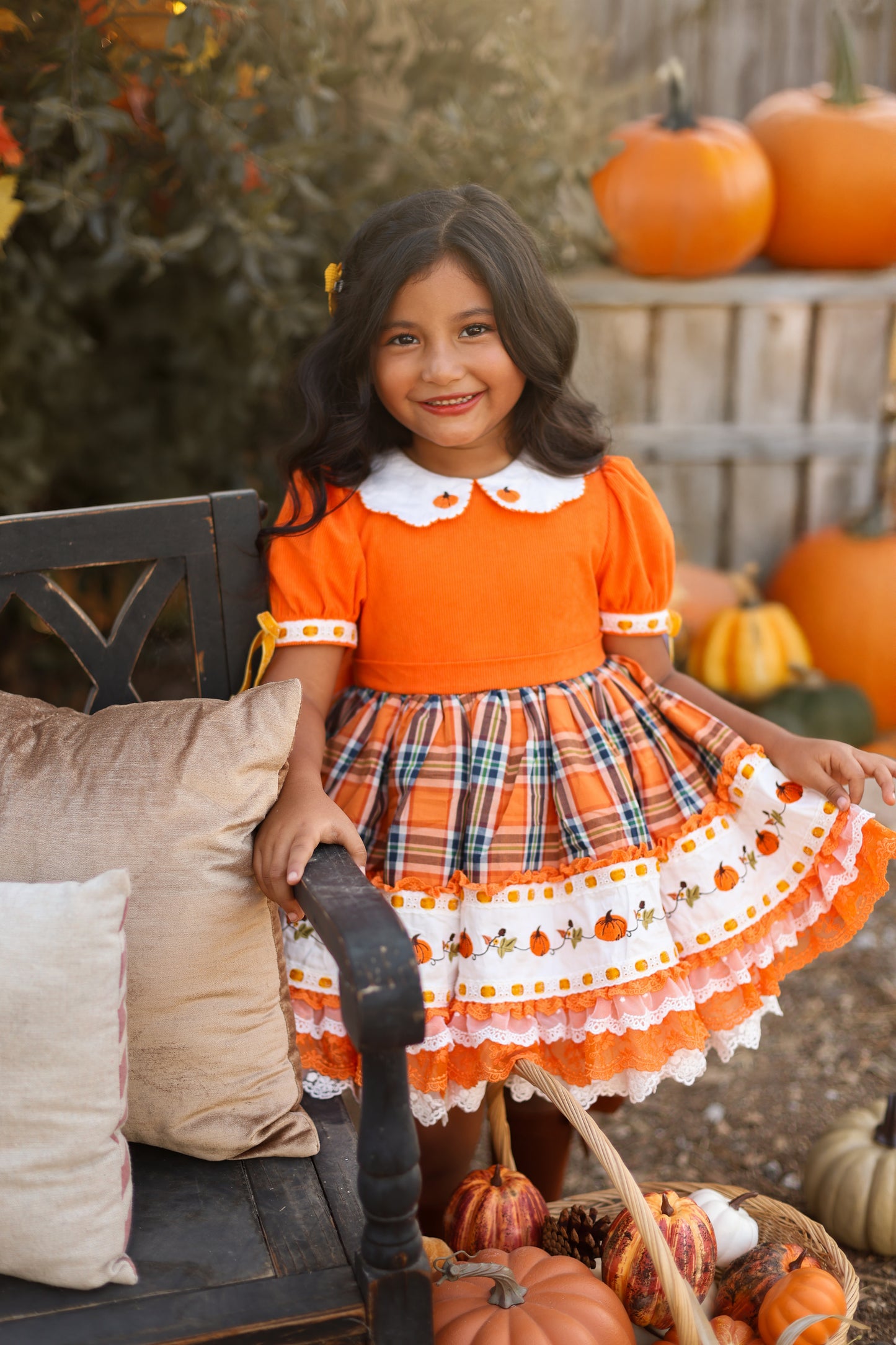 Gracieanne's Harvest Hymn Pettiskirt Dress - PREORDER