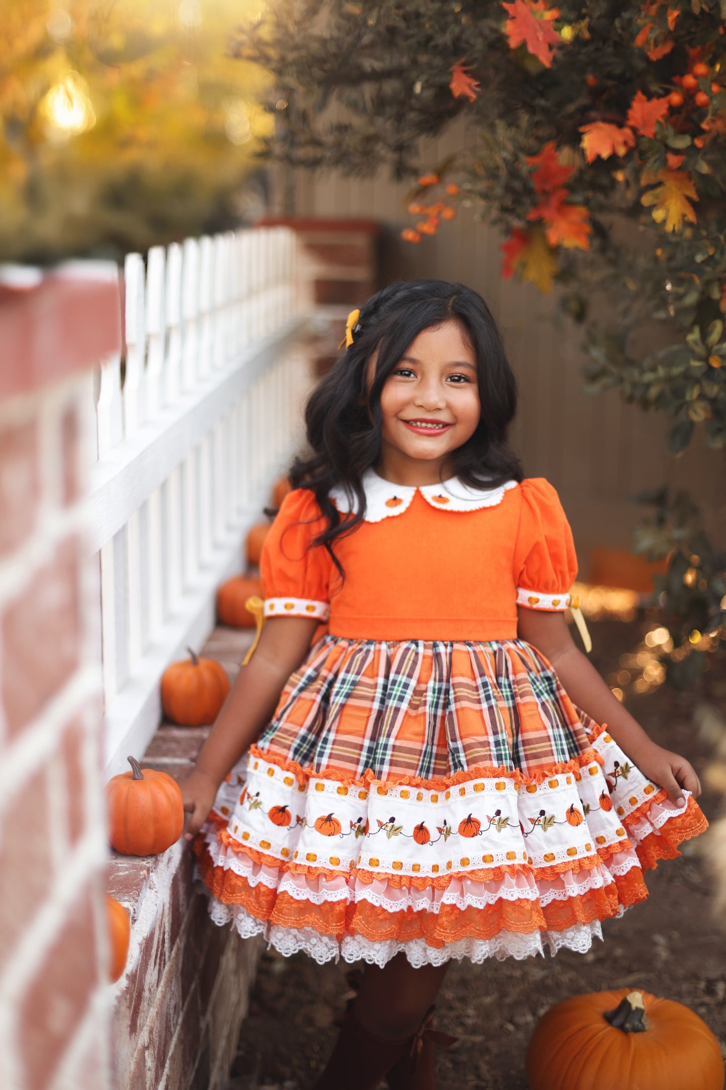Gracieanne's Harvest Hymn Pettiskirt Dress - PREORDER
