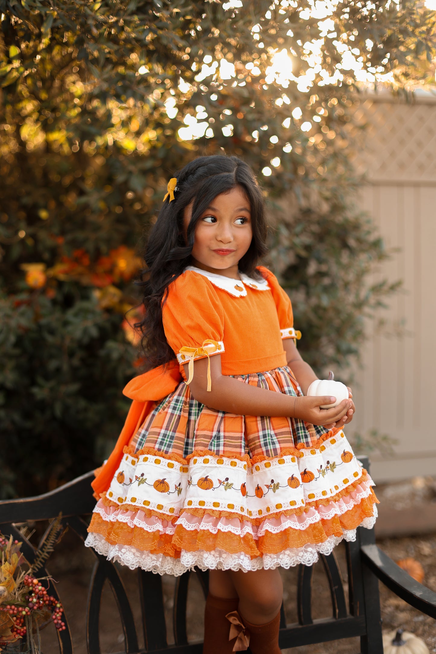 Gracieanne's Harvest Hymn Pettiskirt Dress - PREORDER