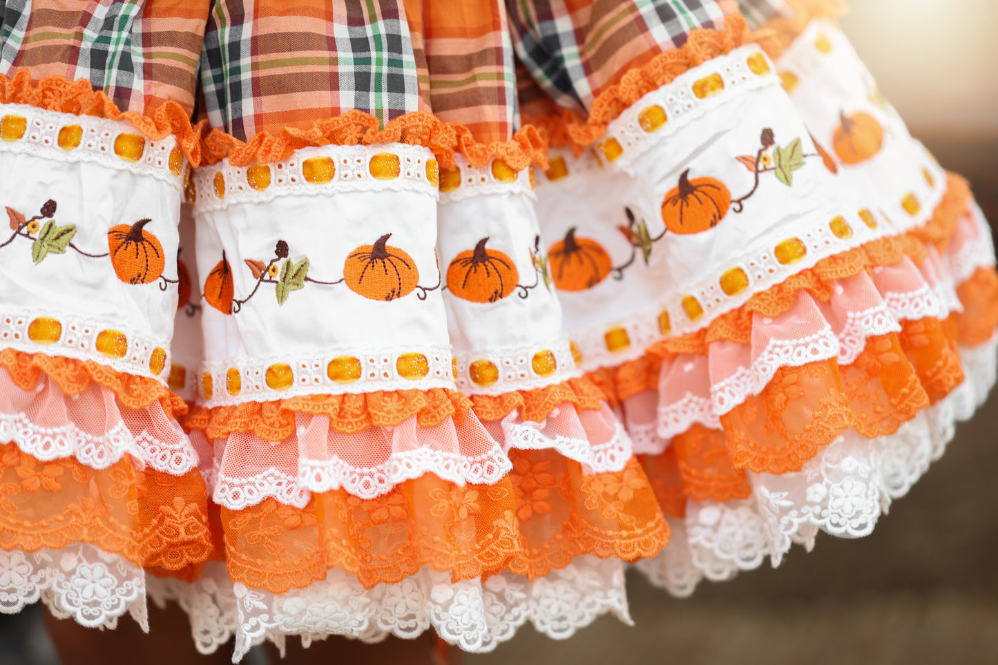 Gracieanne's Harvest Hymn Pettiskirt Dress - PREORDER