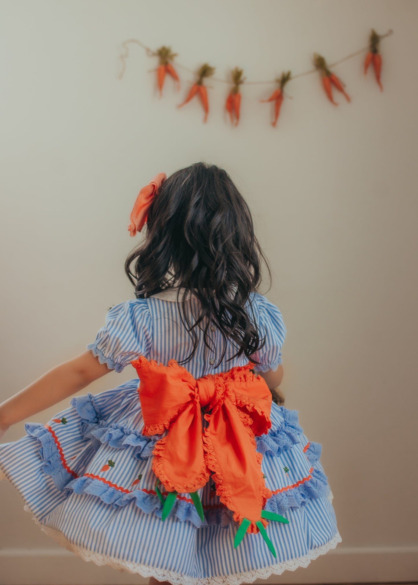 Luna's Bluebell Bunny Pettiskirt Dress and Bloomers - PREORDER