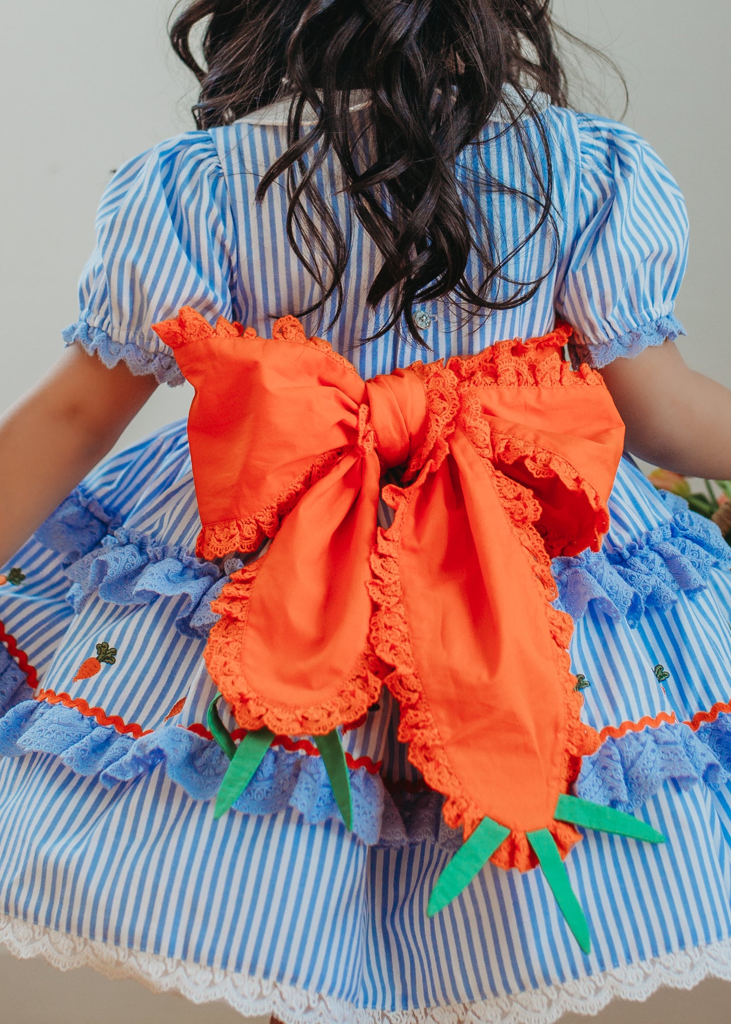 Luna's Bluebell Bunny Pettiskirt Dress and Bloomers - PREORDER