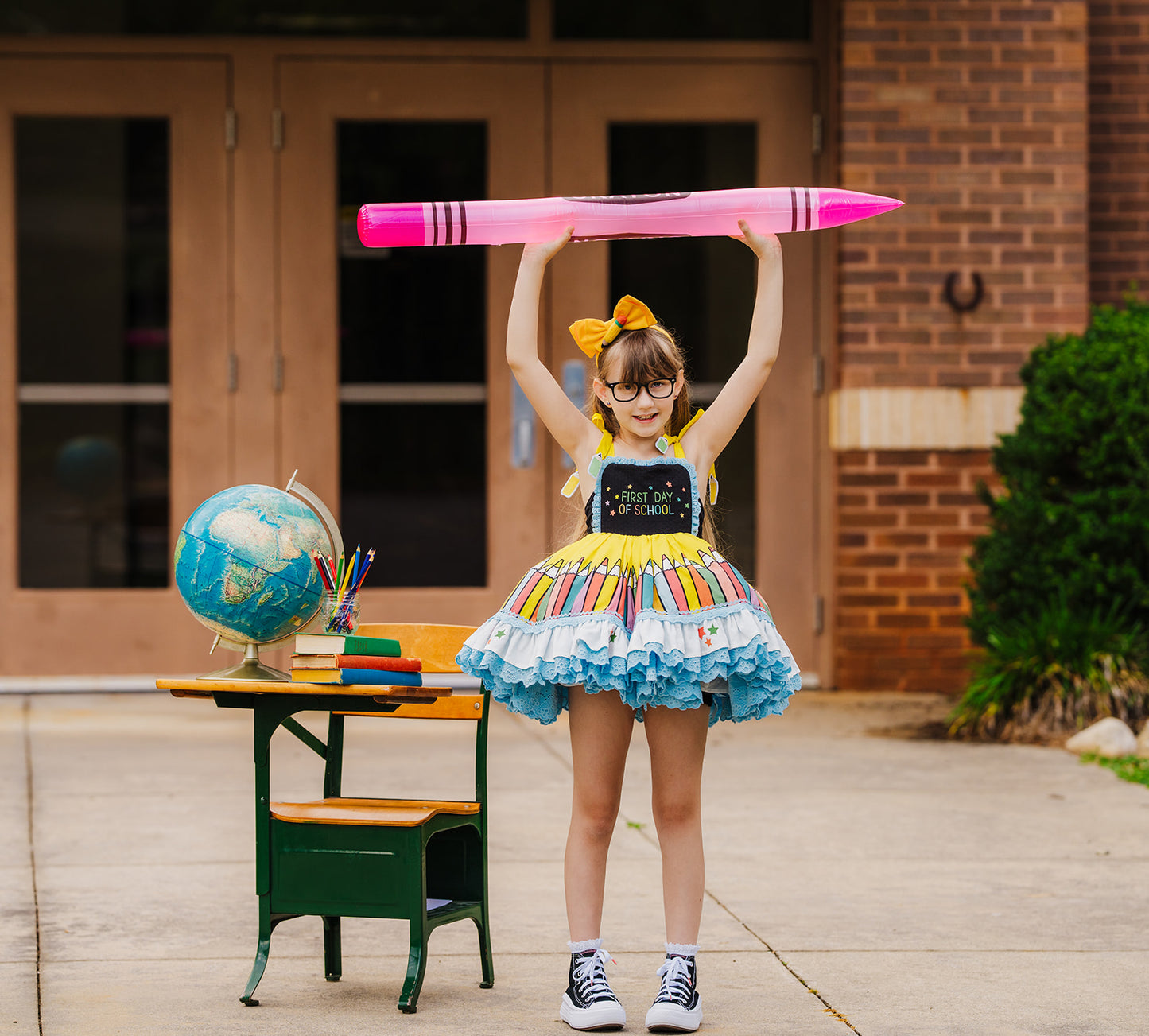 The Star Student Pettiskirt Dress - PREORDER WITH EMBROIDERY