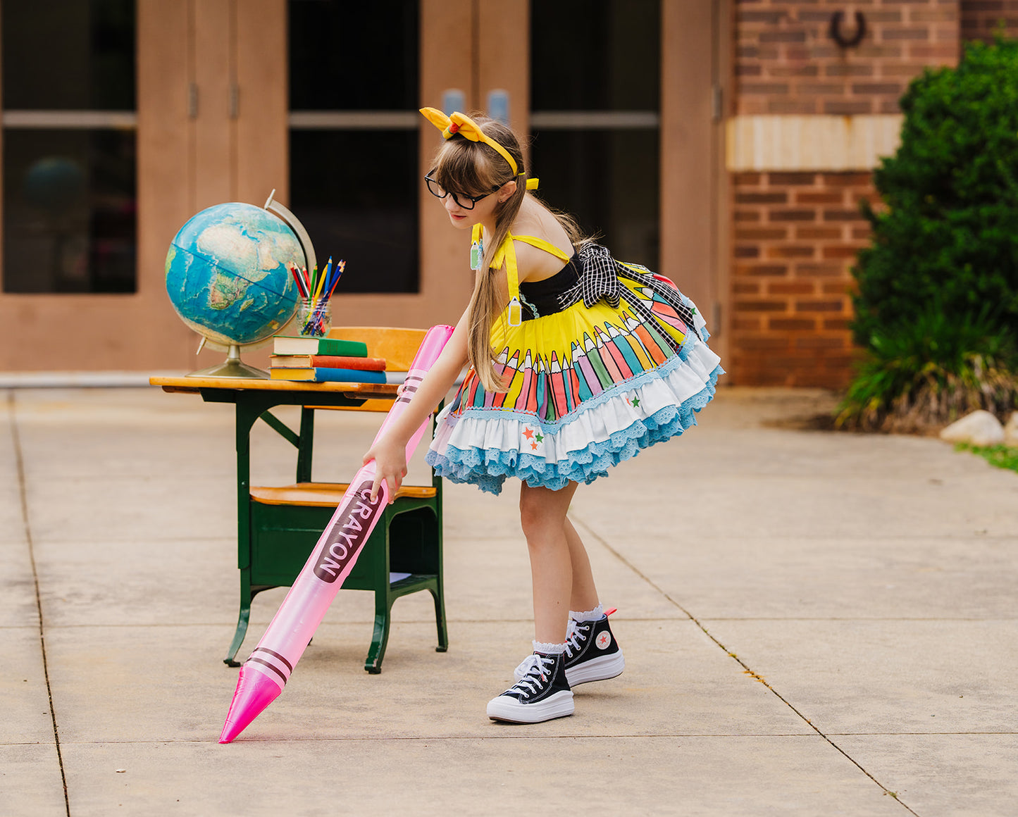 The Star Student Pettiskirt Dress - PREORDER WITH EMBROIDERY