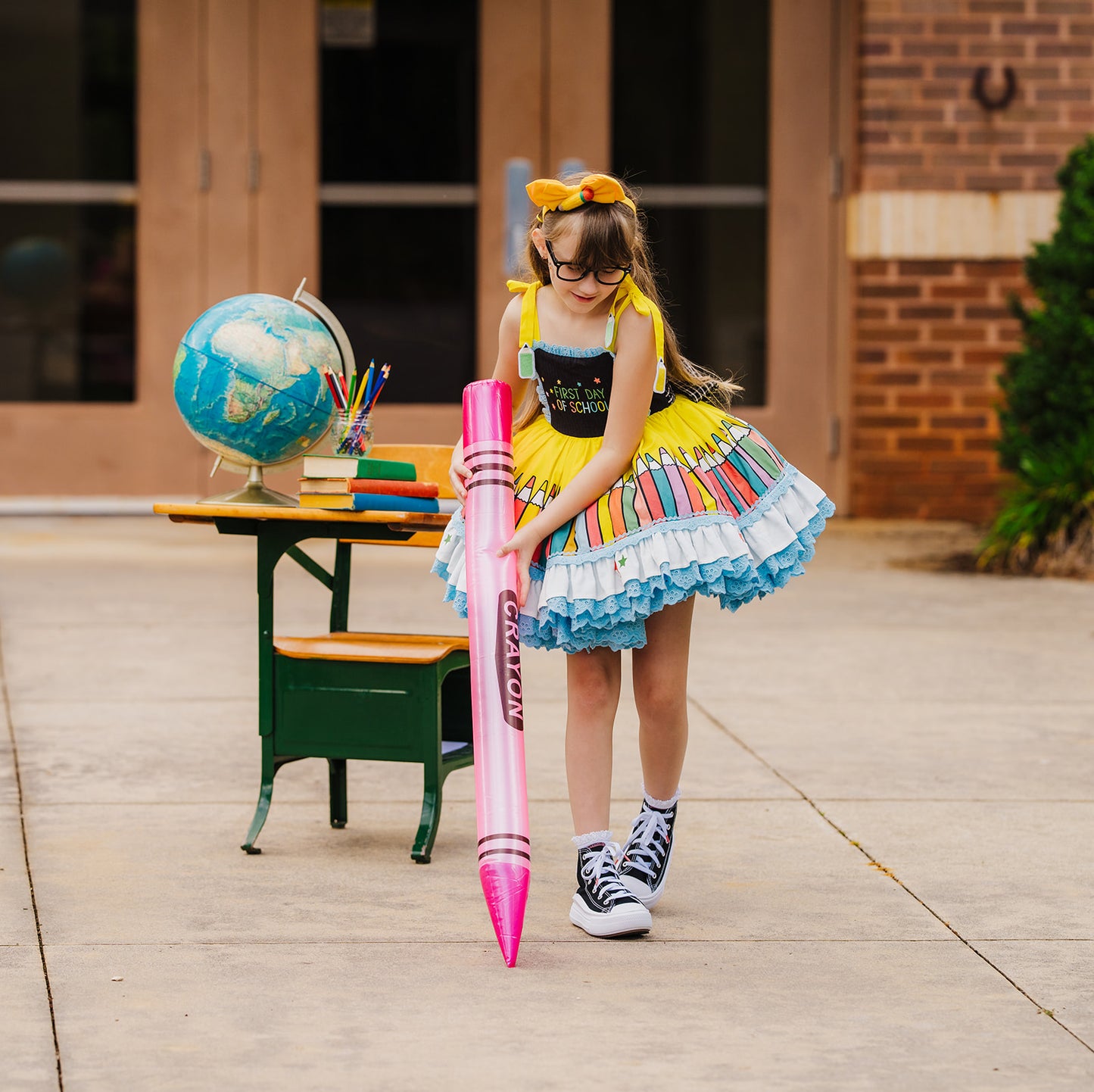 The Star Student Pettiskirt Dress - PREORDER WITH EMBROIDERY