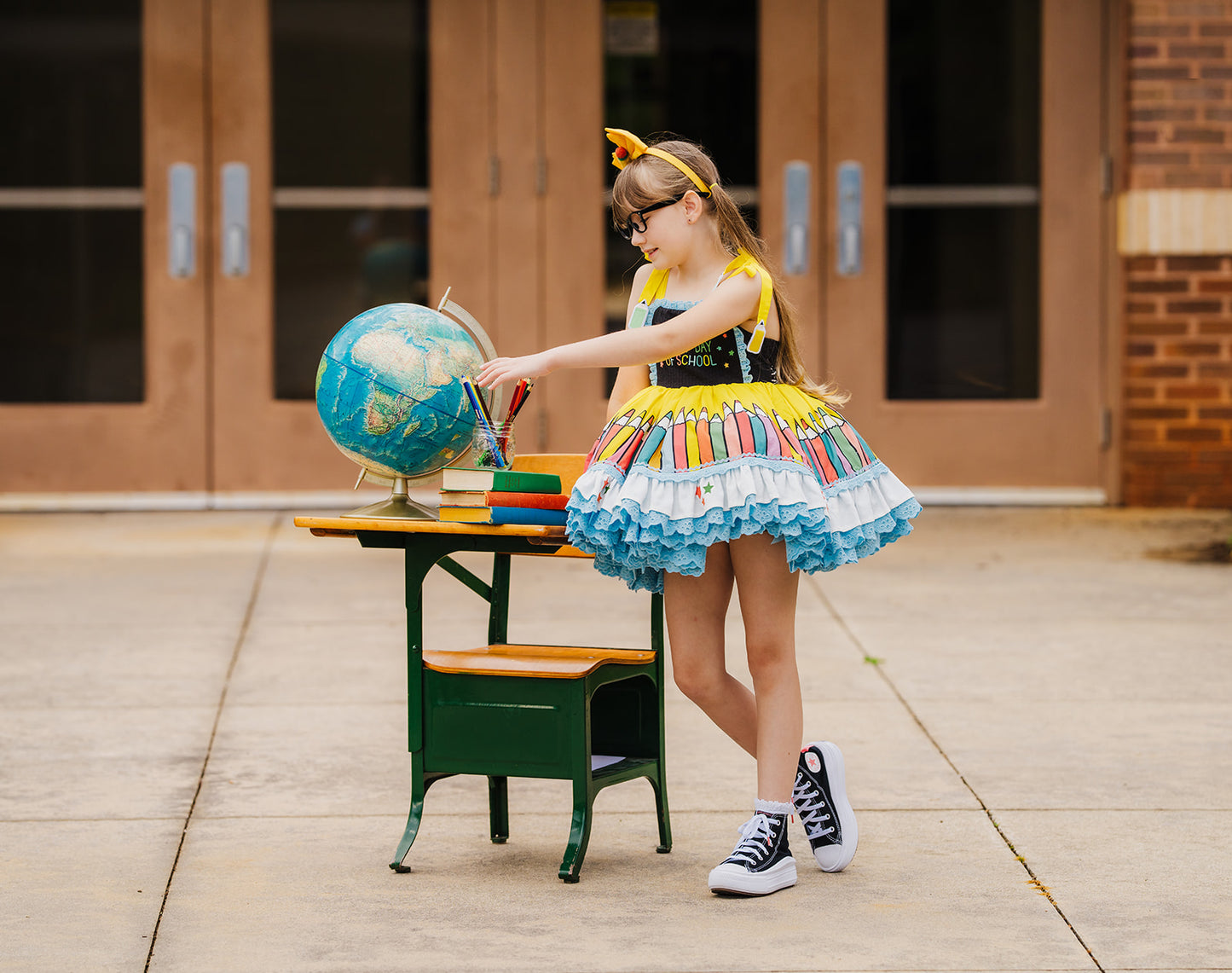 The Star Student Pettiskirt Dress - PREORDER WITH EMBROIDERY