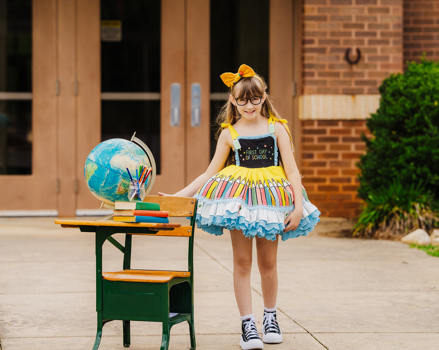 The Star Student Pettiskirt Dress - PREORDER WITH EMBROIDERY