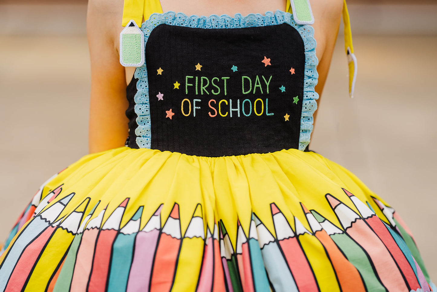 The Star Student Pettiskirt Dress - PREORDER WITH EMBROIDERY