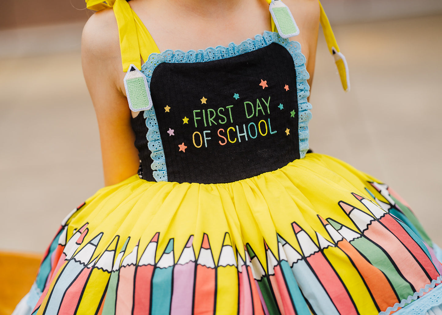 The Star Student Pettiskirt Dress - PREORDER WITH EMBROIDERY