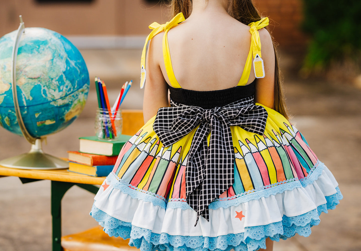 The Star Student Pettiskirt Dress - PREORDER WITH EMBROIDERY