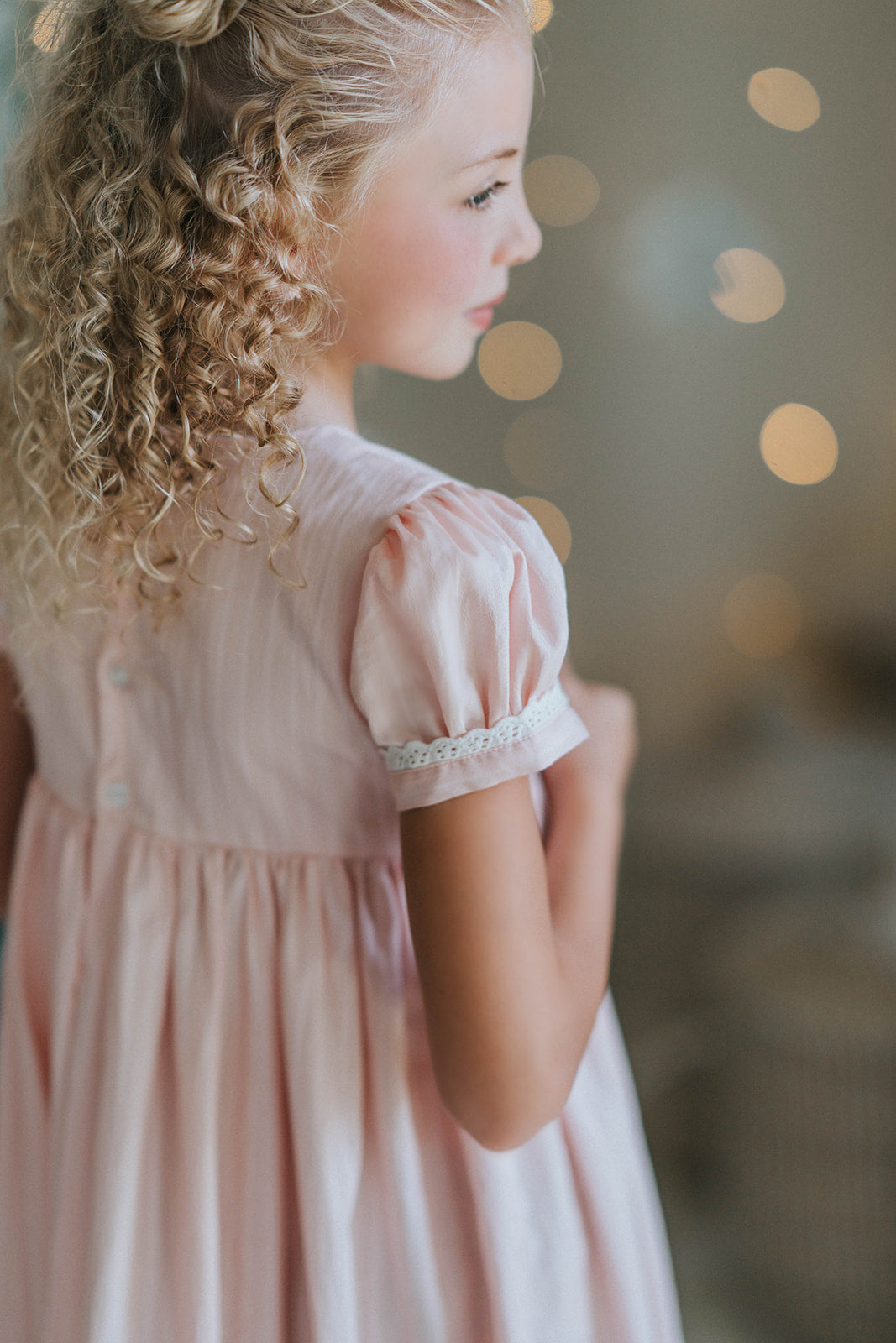 Frosted Gingerbread Heirloom Vintage Lounge Gown - PREORDER