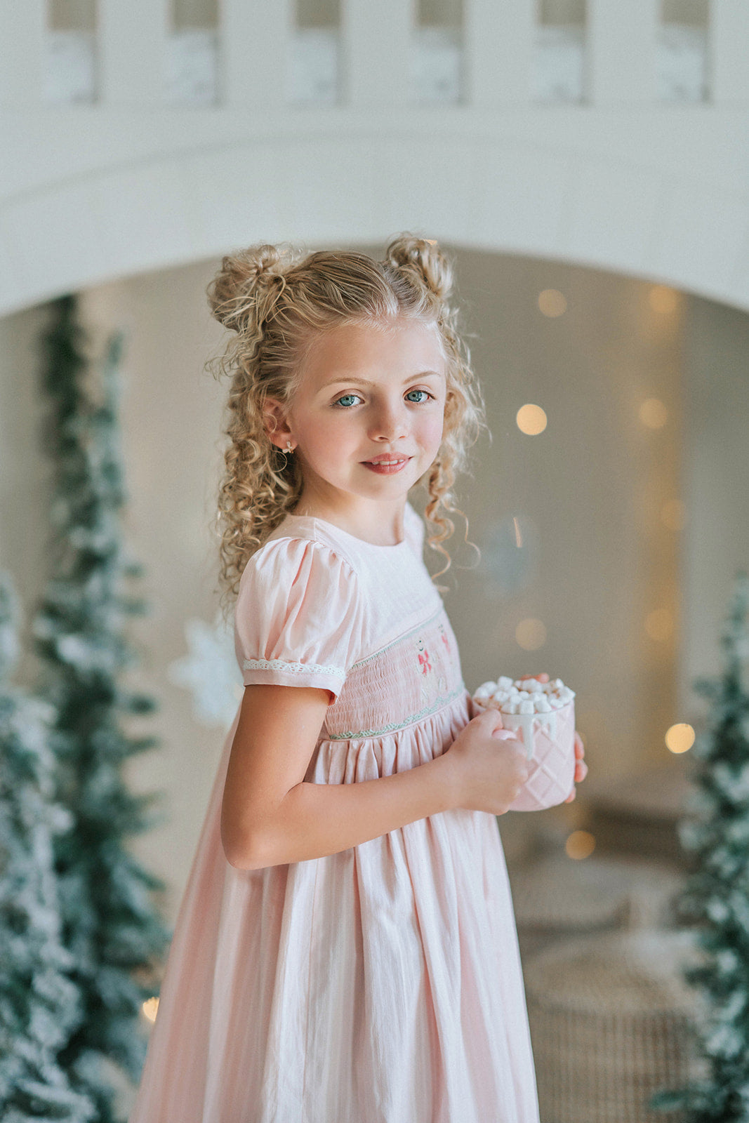Frosted Gingerbread Heirloom Vintage Lounge Gown - PREORDER