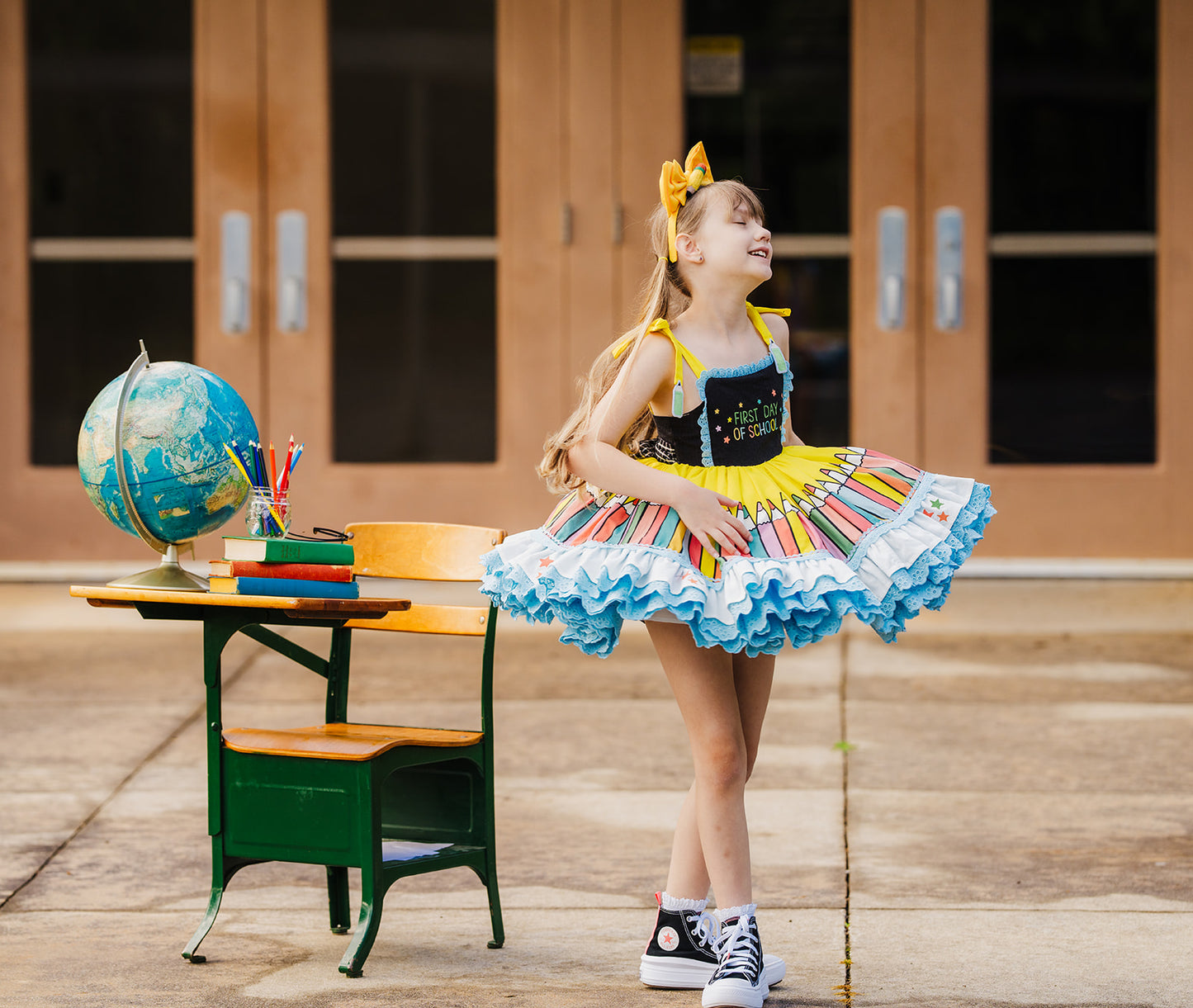 The Star Student Pettiskirt Dress - PREORDER WITH EMBROIDERY