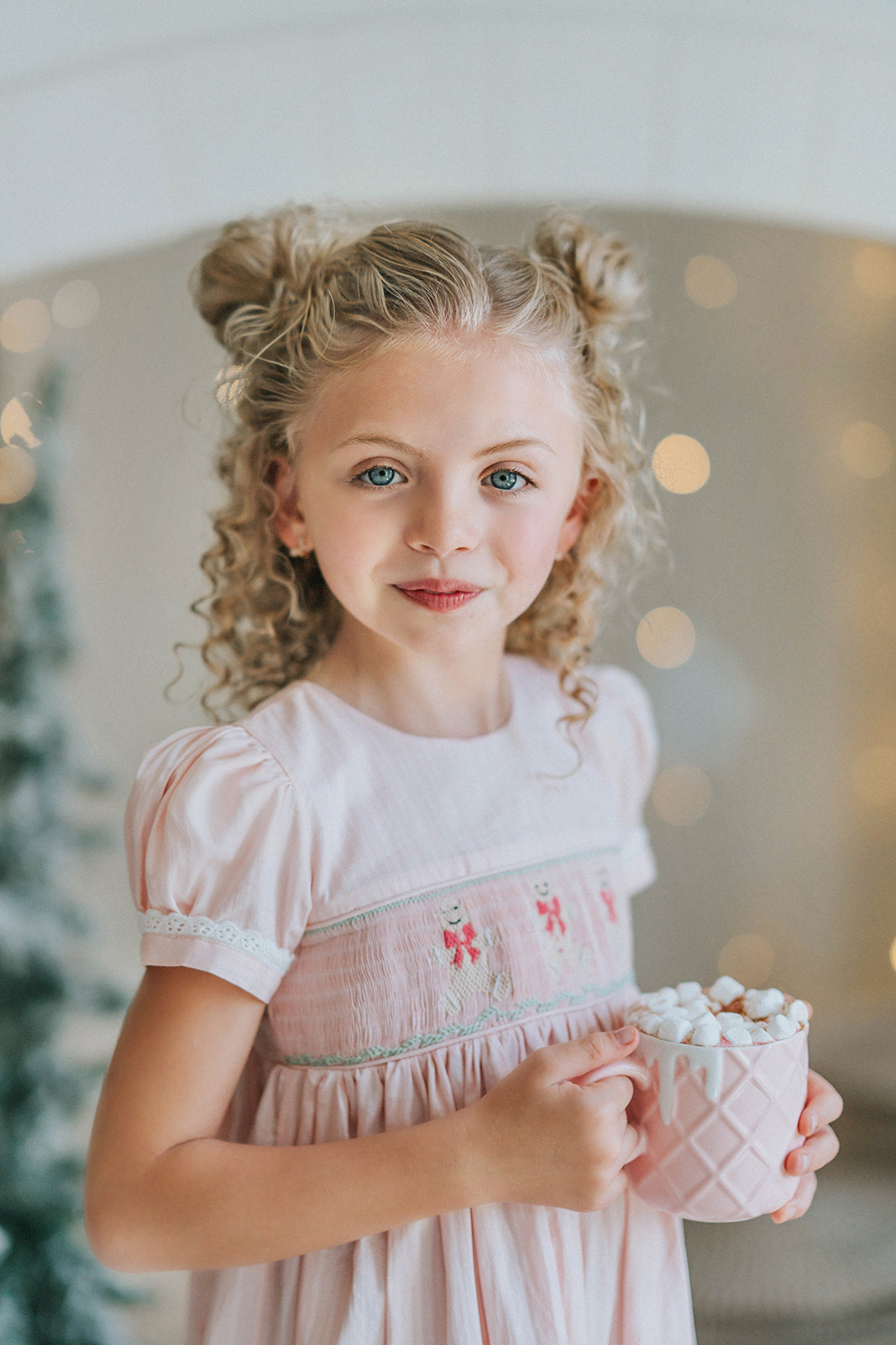 Frosted Gingerbread Heirloom Vintage Lounge Gown - PREORDER