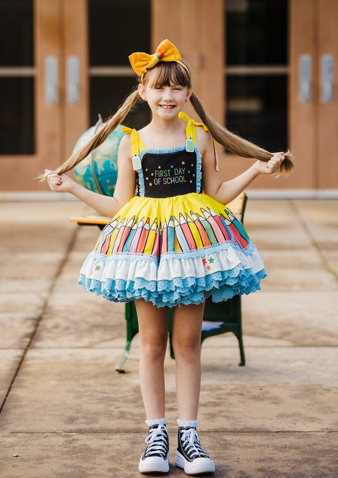 The Star Student Pettiskirt Dress - PREORDER WITH EMBROIDERY