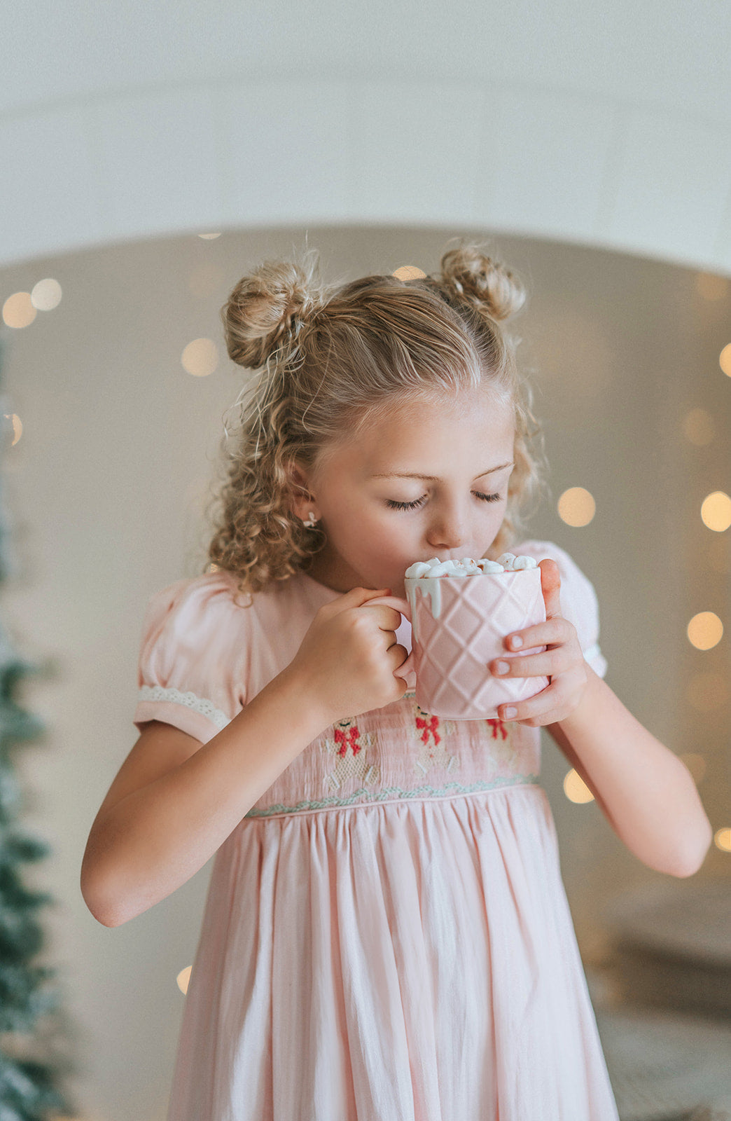 Frosted Gingerbread Heirloom Vintage Lounge Gown - PREORDER