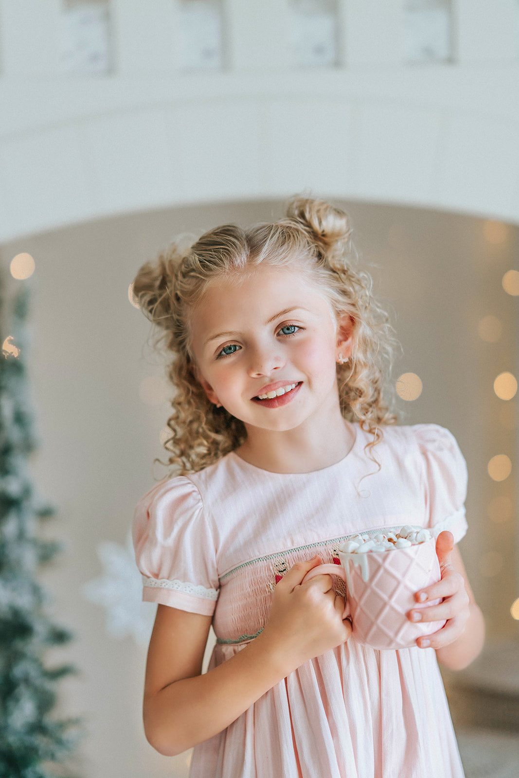 Frosted Gingerbread Heirloom Vintage Lounge Gown - PREORDER