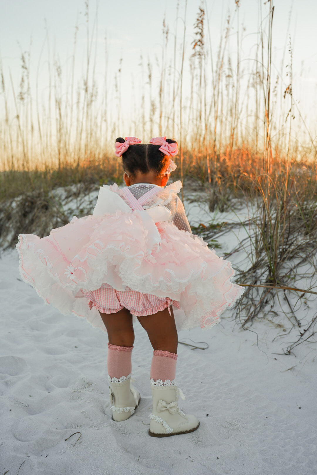 Lola's Little Lamb Pettiskirt Dress - PREORDER