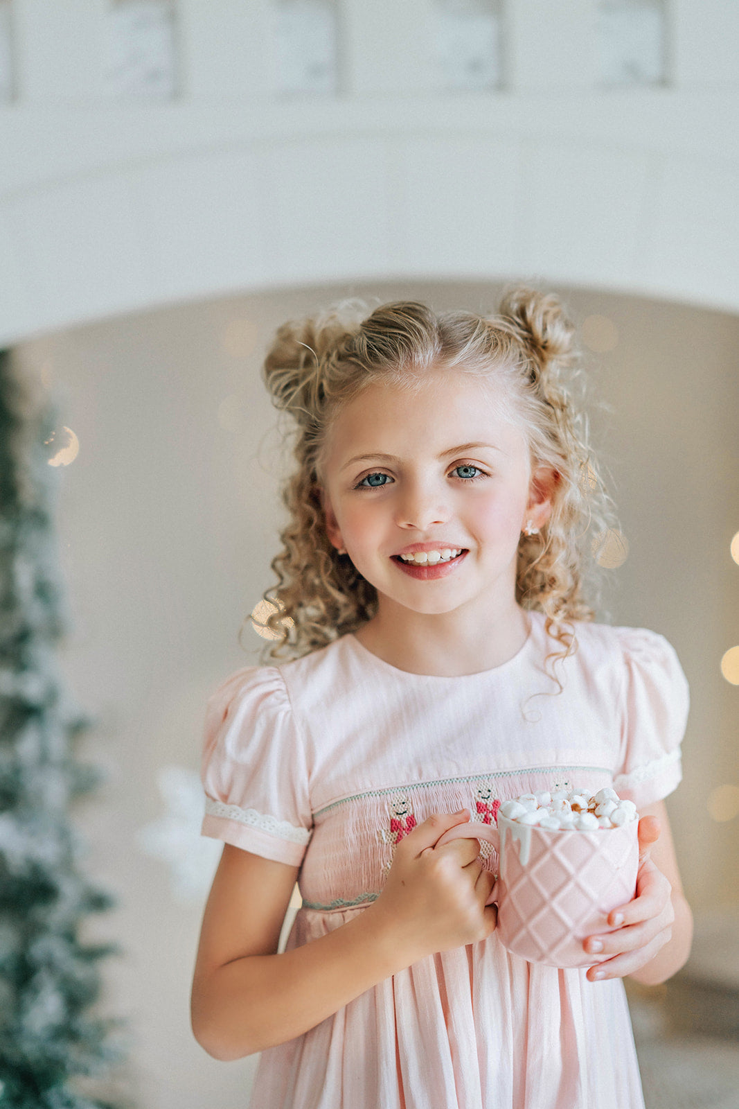 Frosted Gingerbread Heirloom Vintage Lounge Gown - PREORDER