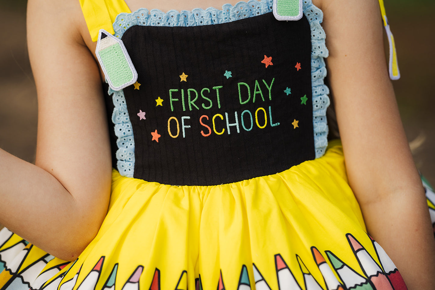 The Star Student Pettiskirt Dress - PREORDER WITH EMBROIDERY