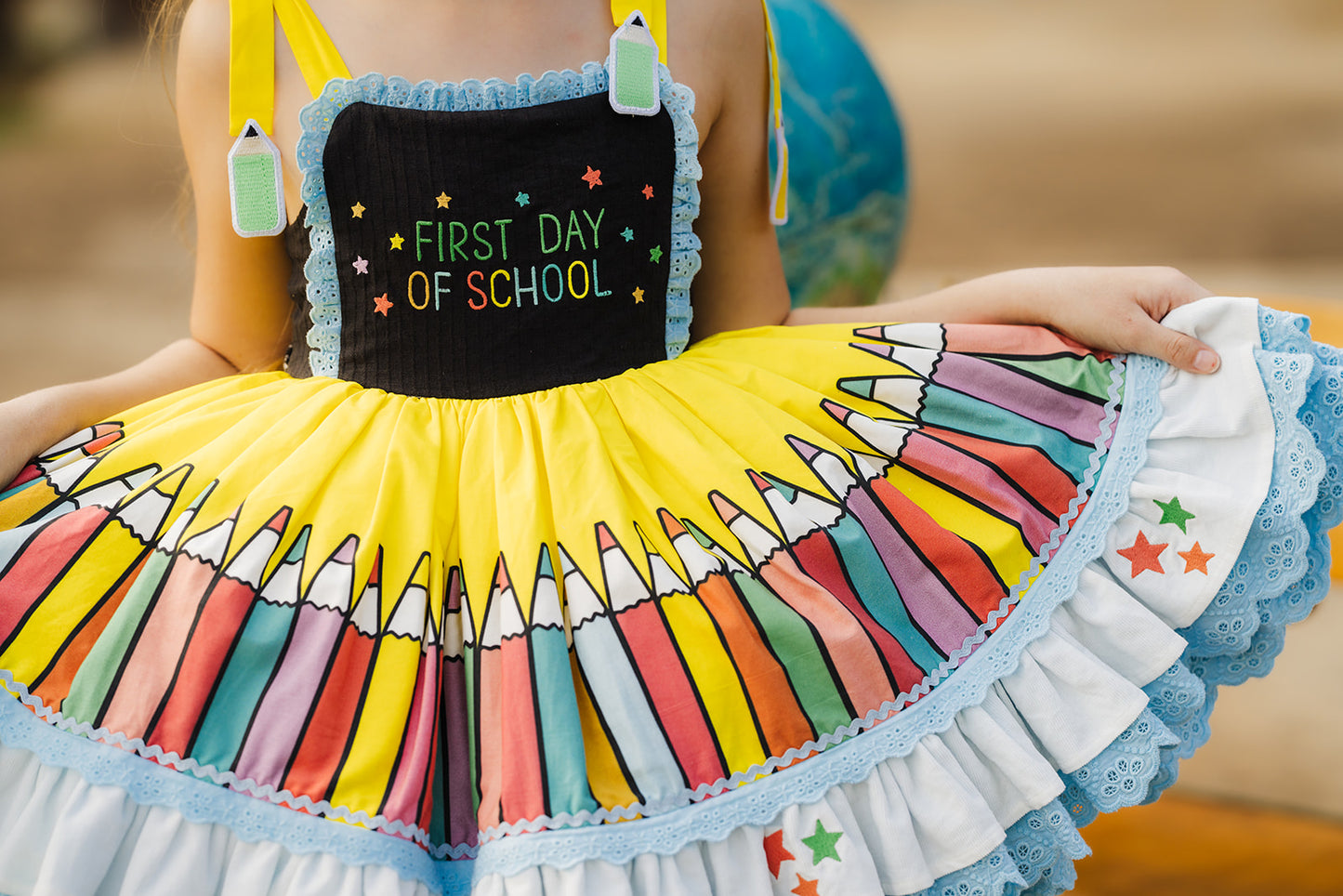 The Star Student Pettiskirt Dress - PREORDER WITH EMBROIDERY