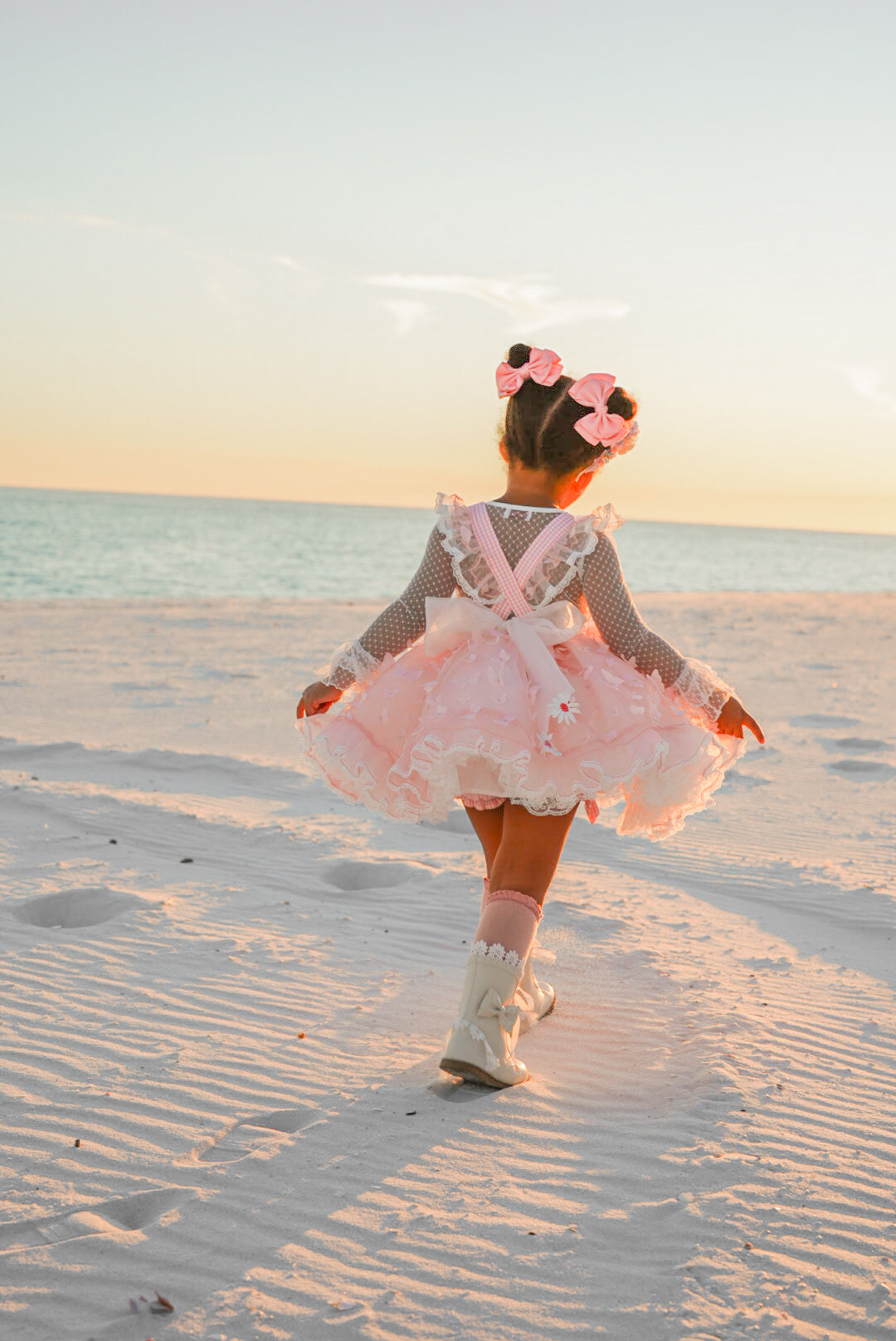 Lola's Little Lamb Pettiskirt Dress - PREORDER