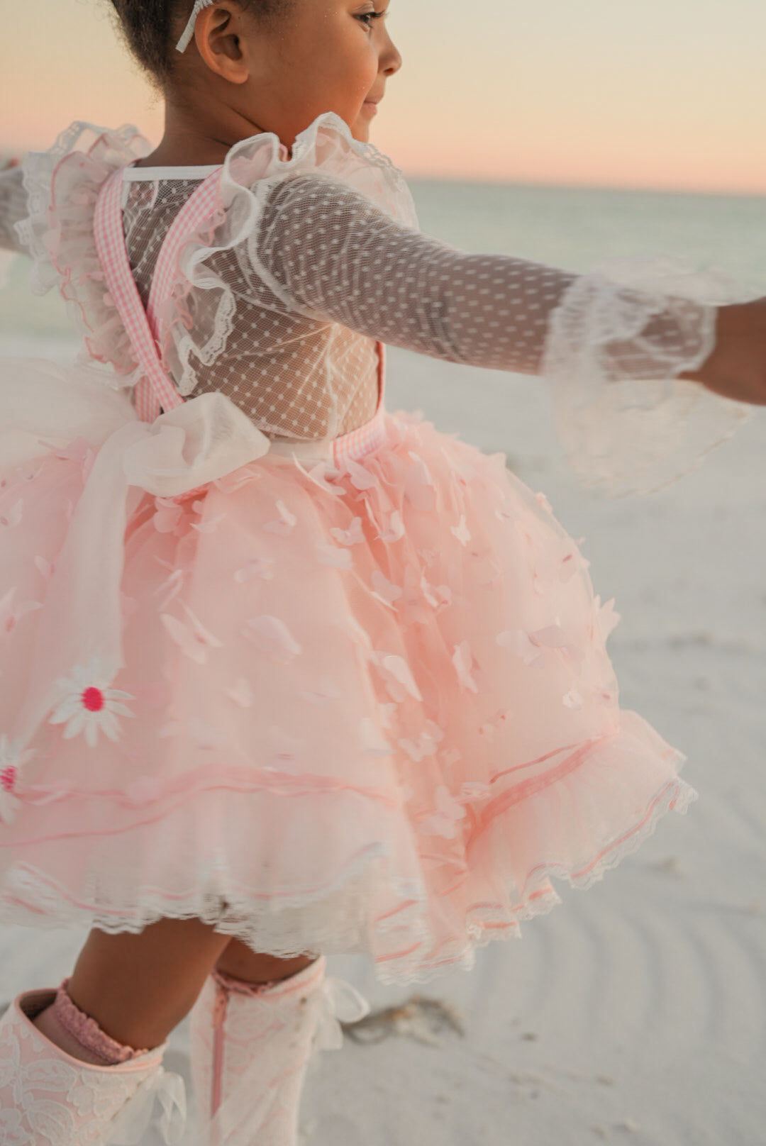 Lola's Little Lamb Pettiskirt Dress - PREORDER
